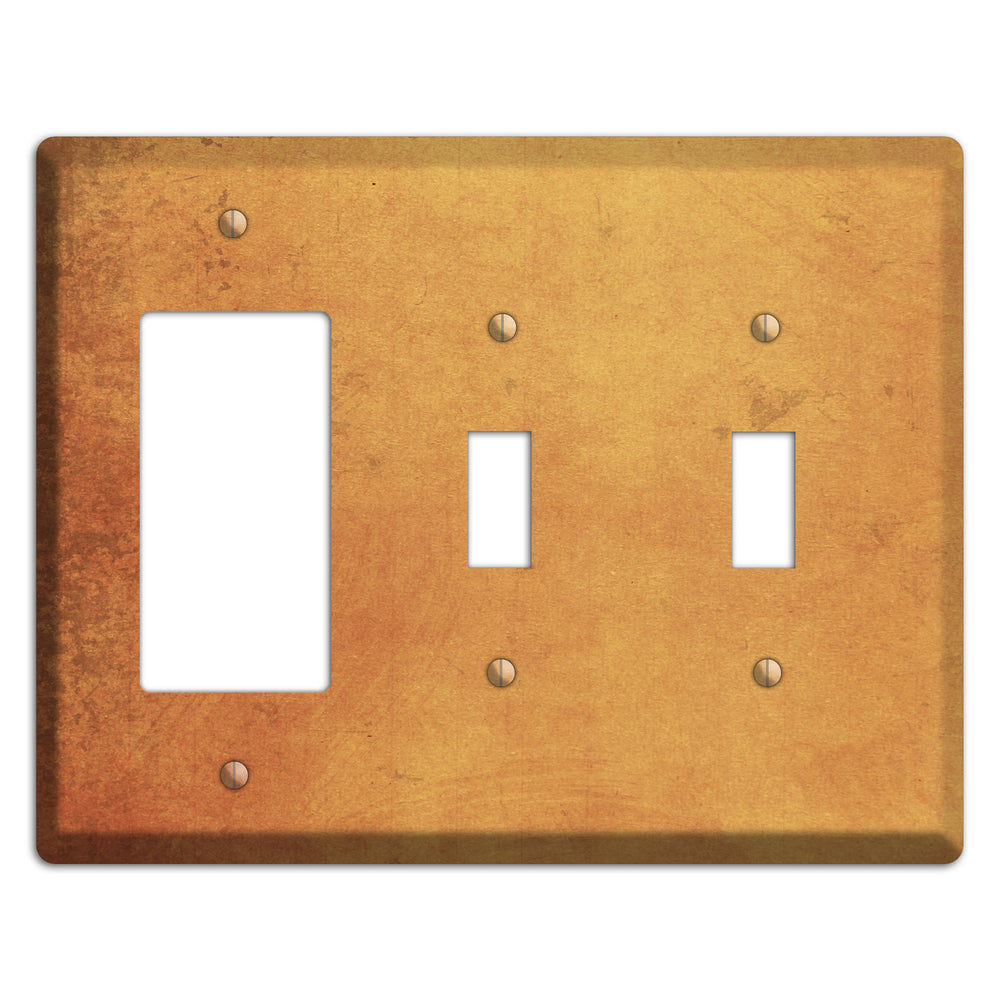 Di Sierra Vintage Grunge Rocker / 2 Toggle Wallplate