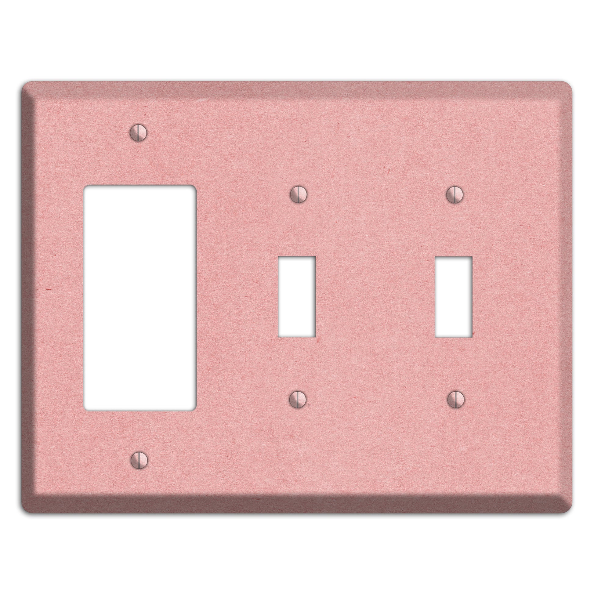 Zinnwaldite Kraft Rocker / 2 Toggle Wallplate