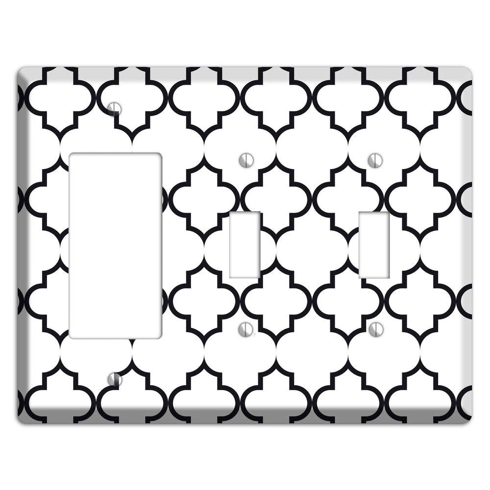 Moroccan 2 Rocker / 2 Toggle Wallplate