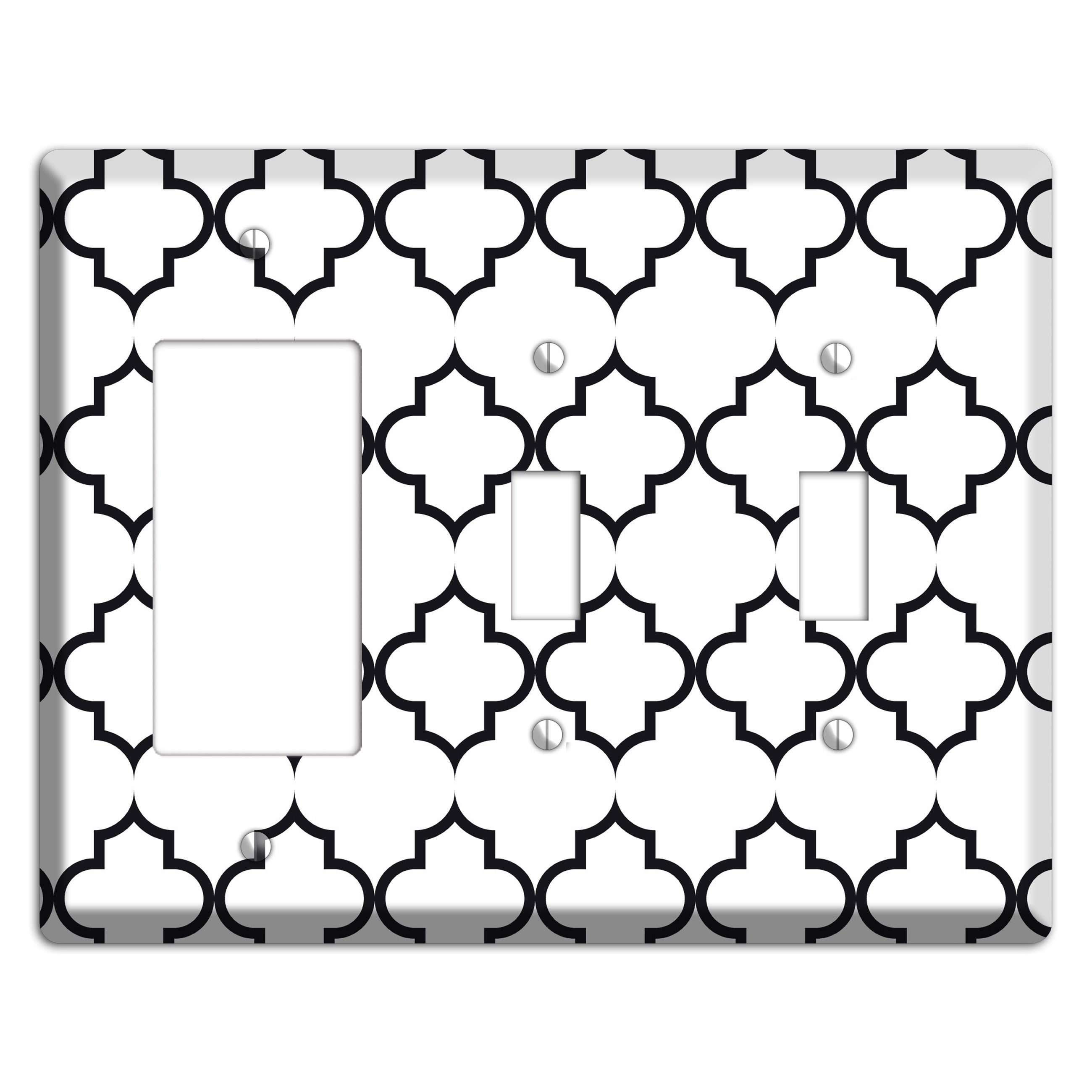 Moroccan 2 Rocker / 2 Toggle Wallplate