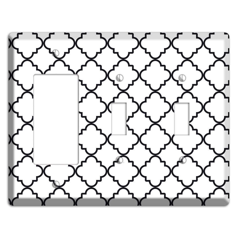 Moroccan 11 Rocker / 2 Toggle Wallplate