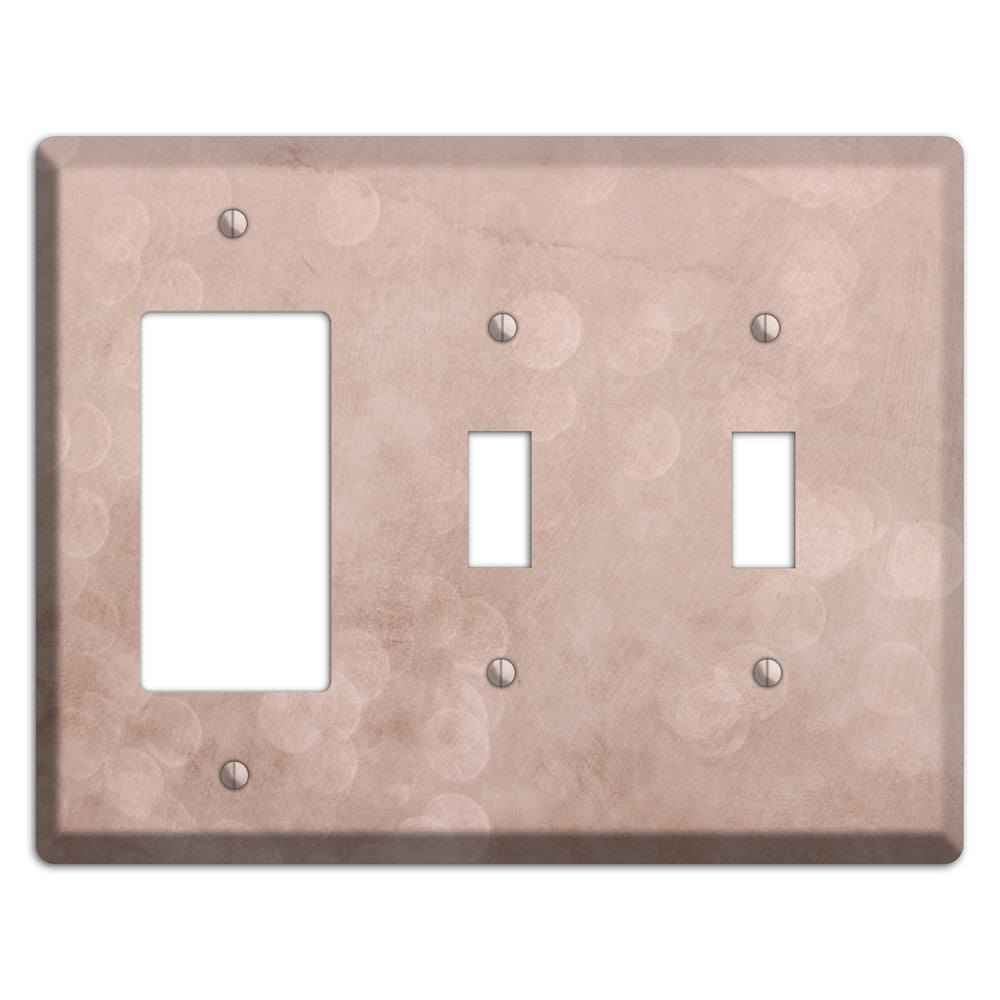 Blush Twilight Rocker / 2 Toggle Wallplate