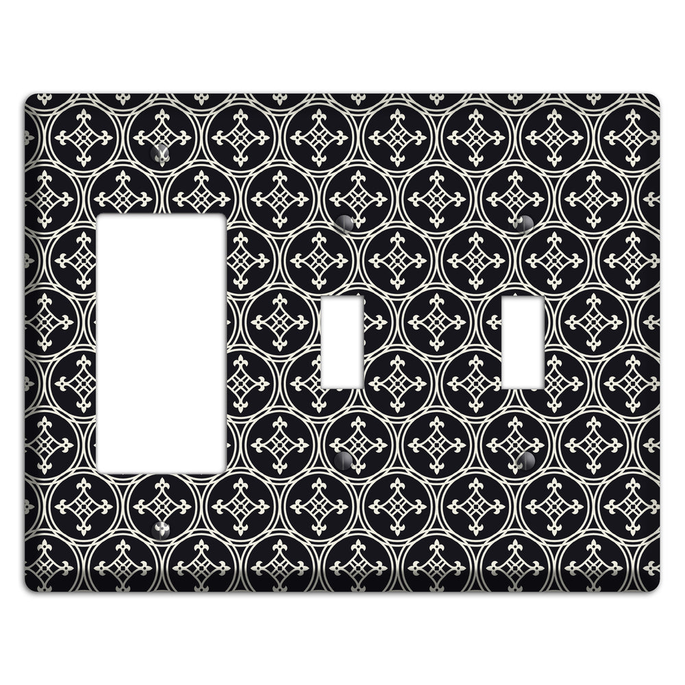 Moroccan 15 Rocker / 2 Toggle Wallplate