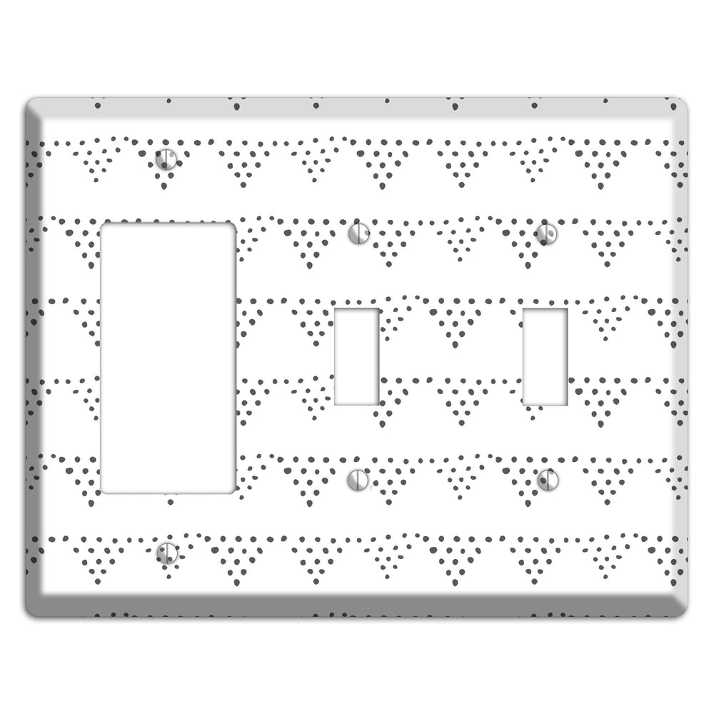 Abstract 16 Rocker / 2 Toggle Wallplate