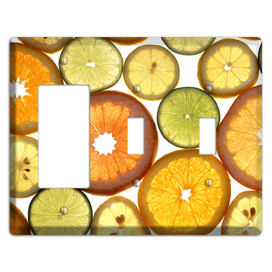 Fruit Rocker / 2 Toggle Wallplate