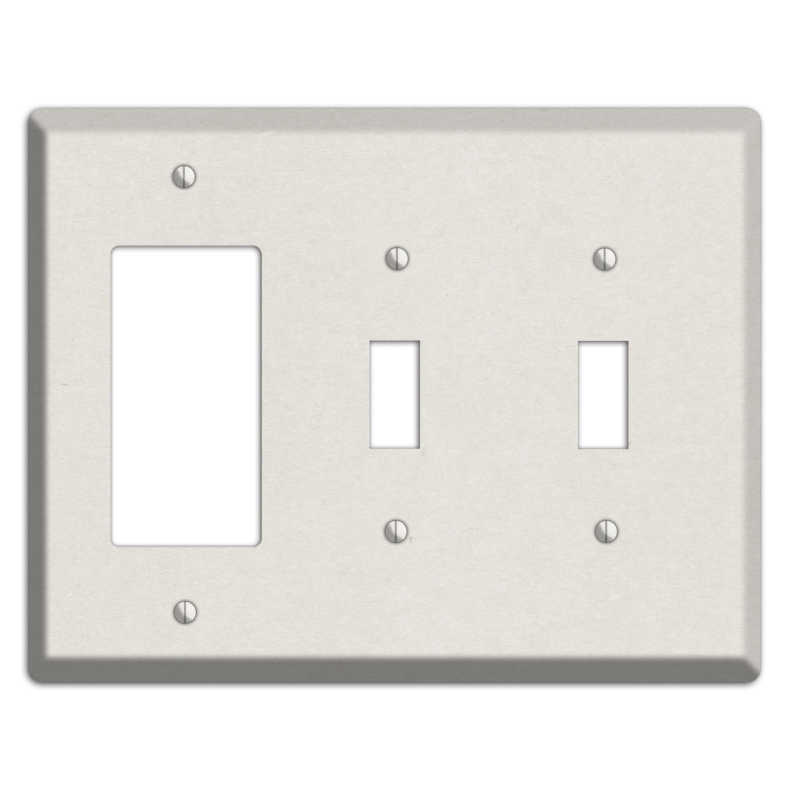 Wild Sand Kraft Rocker / 2 Toggle Wallplate