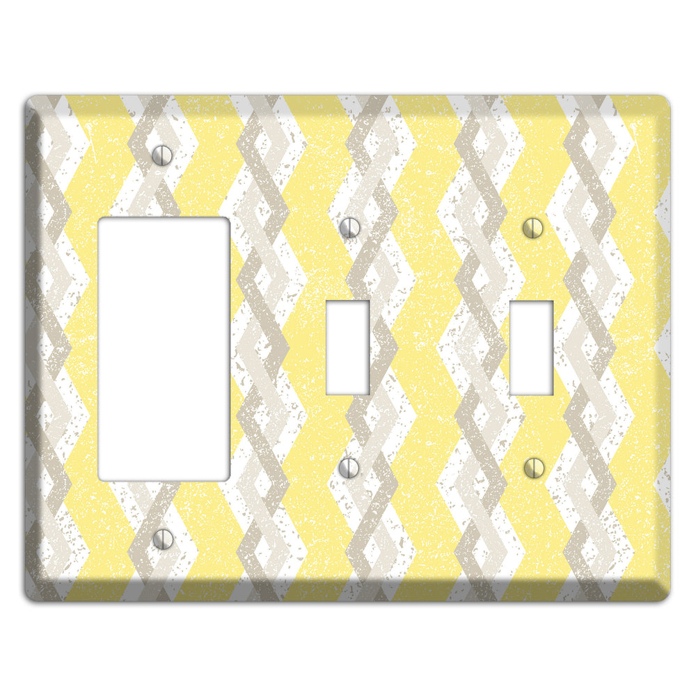 Lemon Fresh Rocker / 2 Toggle Wallplate