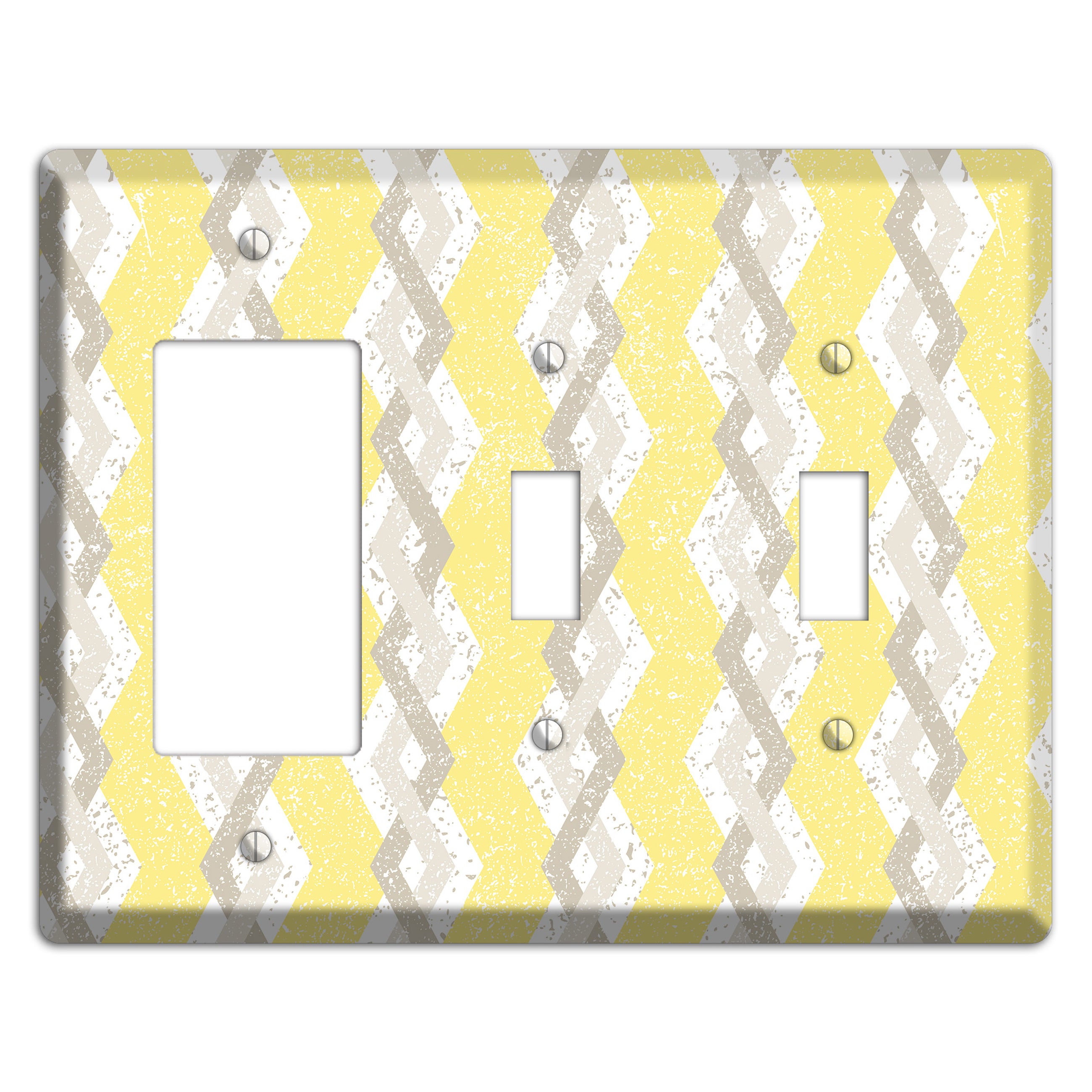 Lemon Fresh Rocker / 2 Toggle Wallplate