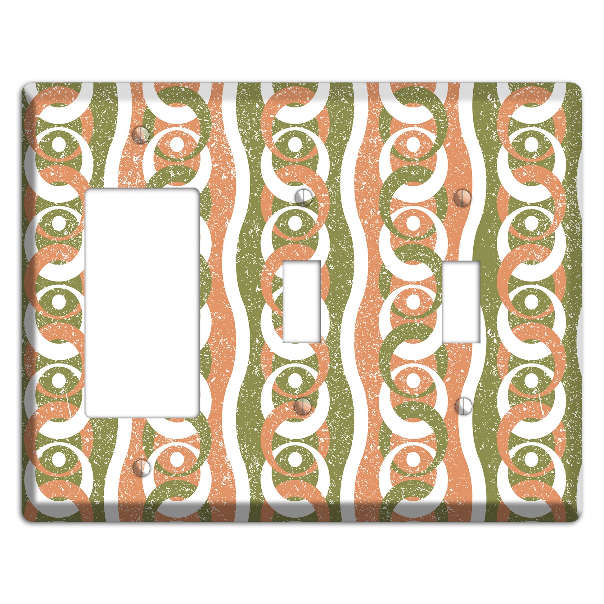 Jelly Sweets Rocker / 2 Toggle Wallplate