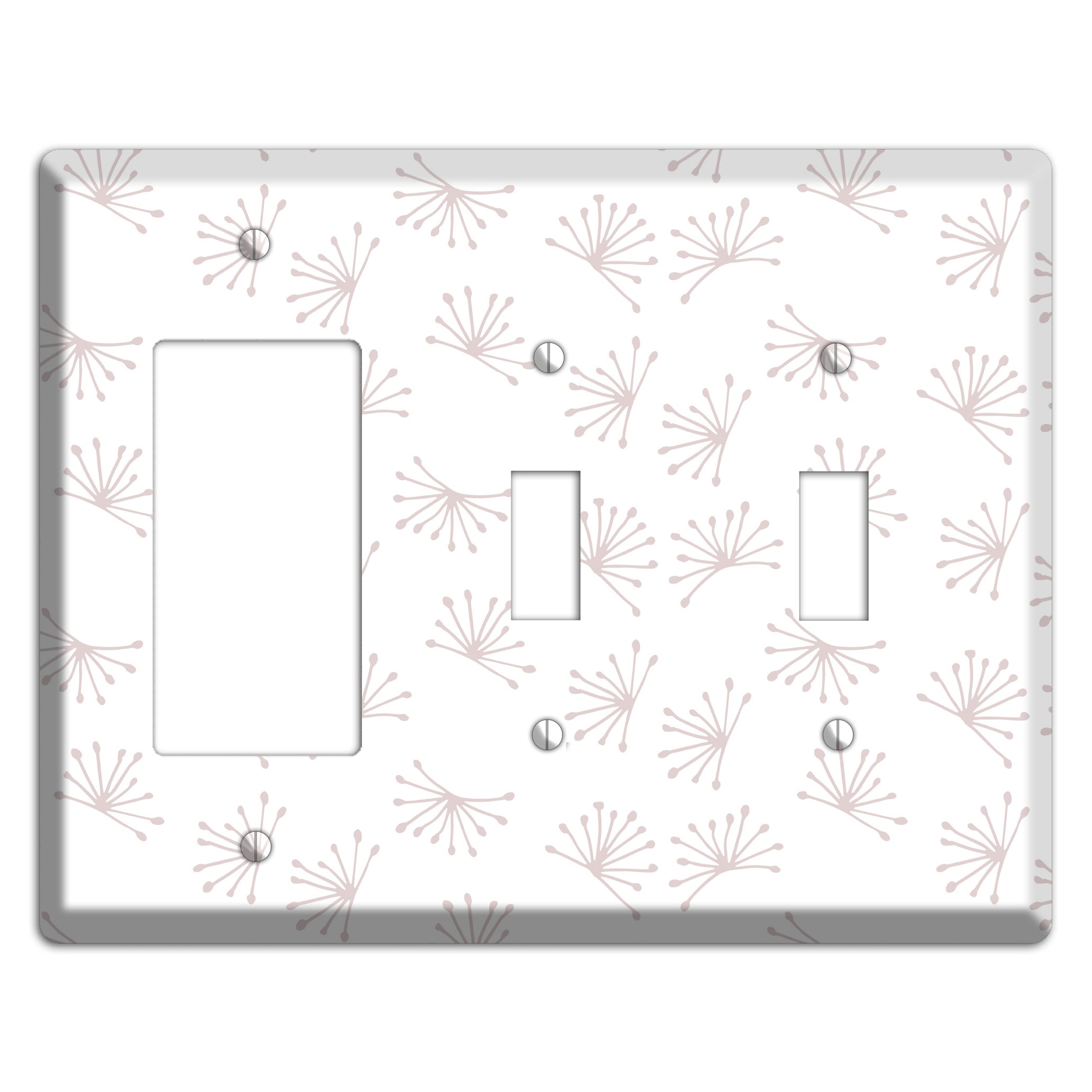 Abstract 2 Rocker / 2 Toggle Wallplate