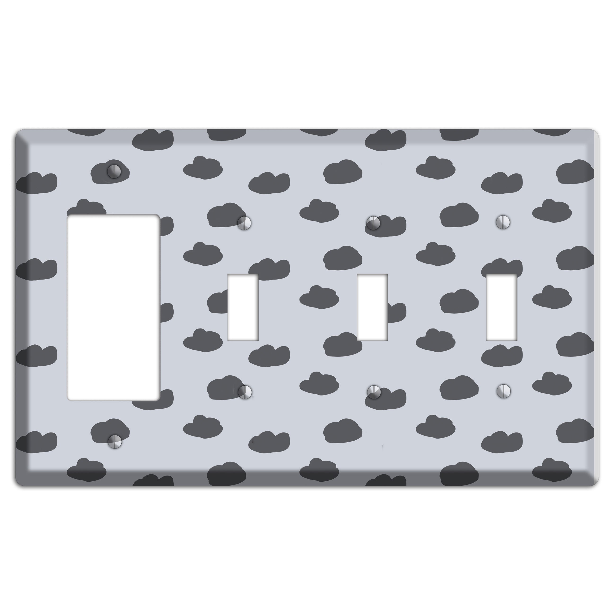 Abstract 14 Rocker / 3 Toggle Wallplate