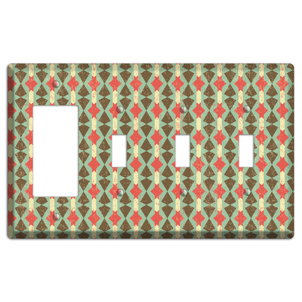 Magic Spice Rocker / 3 Toggle Wallplate