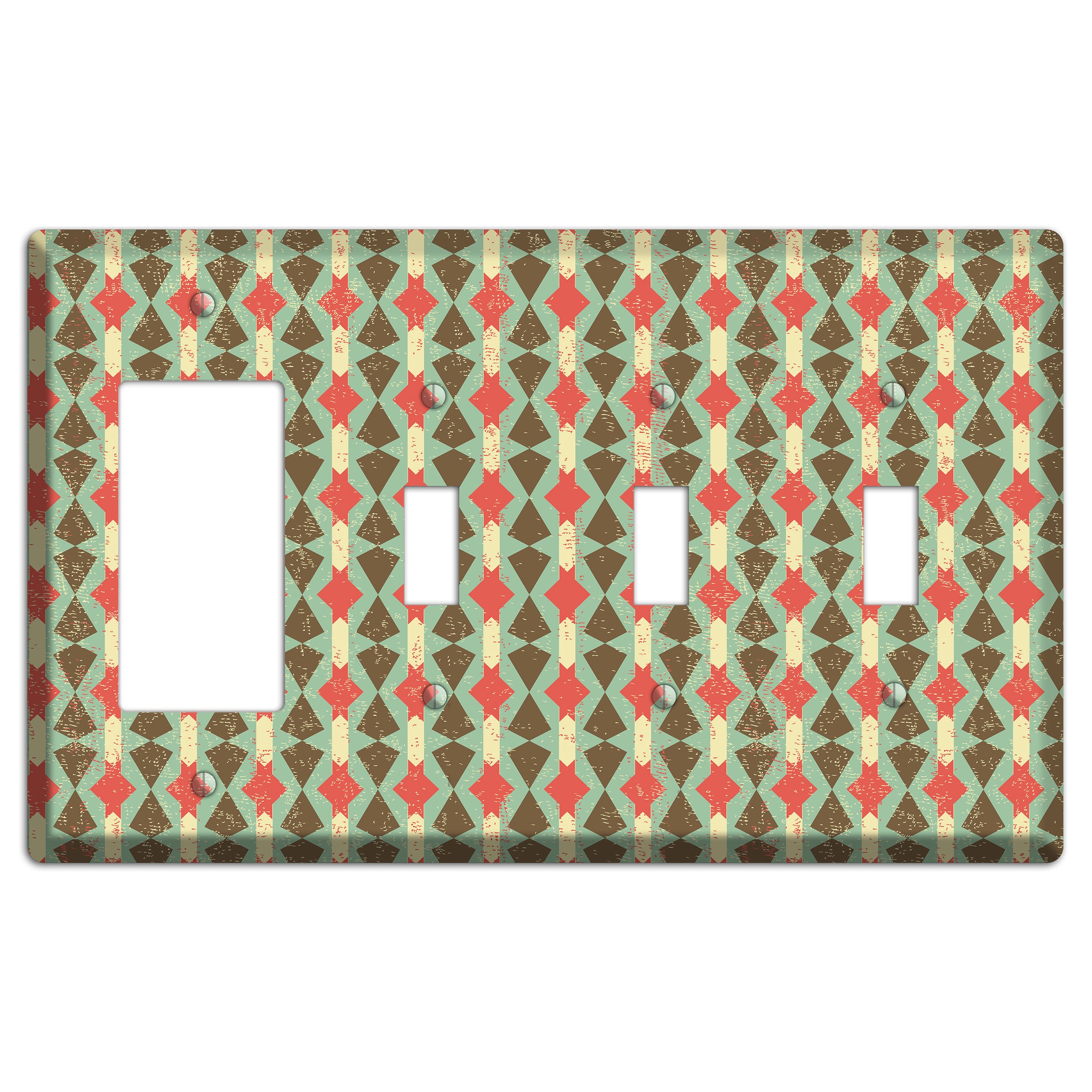 Magic Spice Rocker / 3 Toggle Wallplate