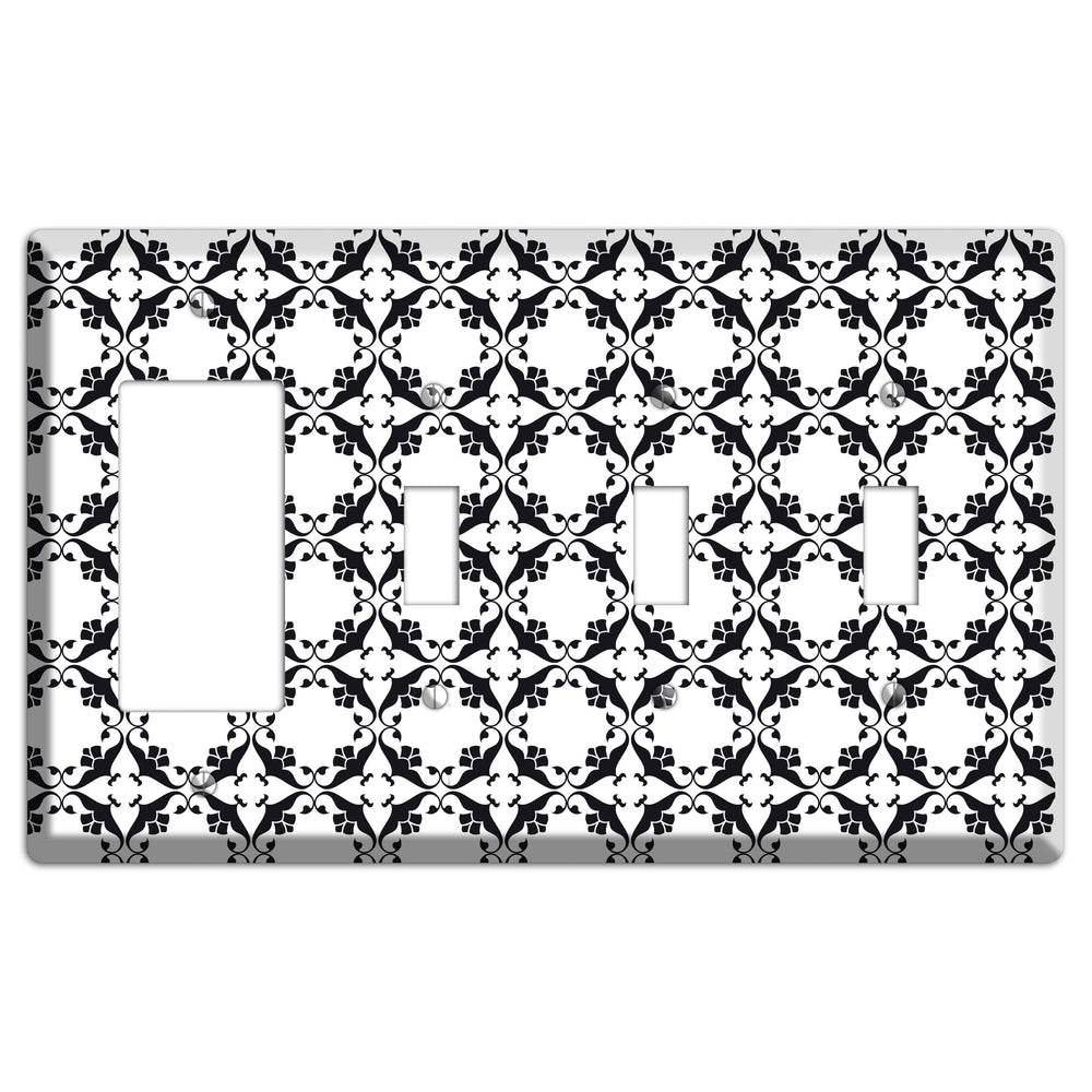 Moroccan 12 Rocker / 3 Toggle Wallplate