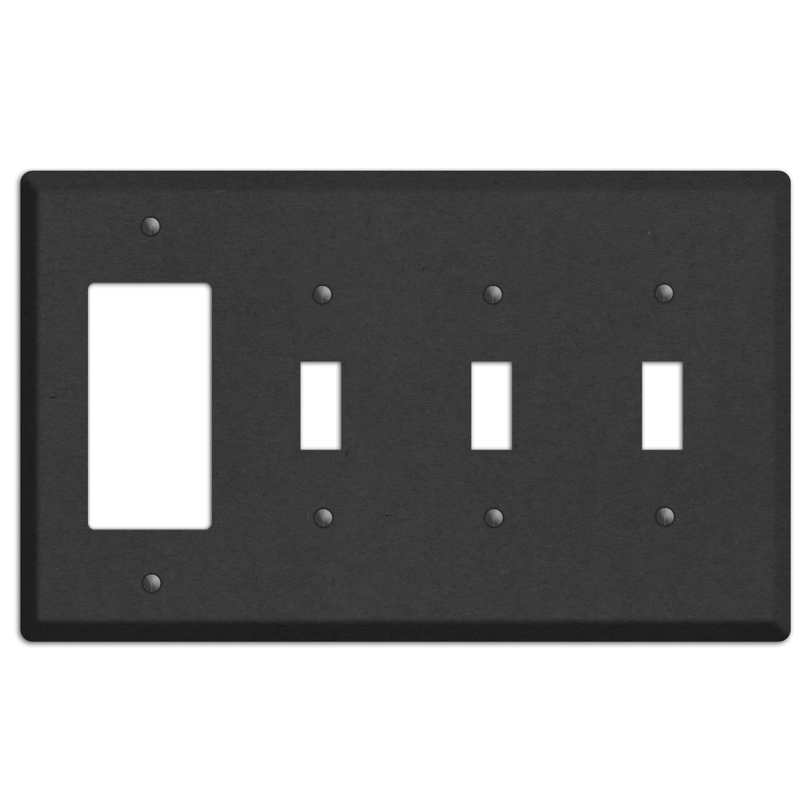 Gondola Kraft Rocker / 3 Toggle Wallplate