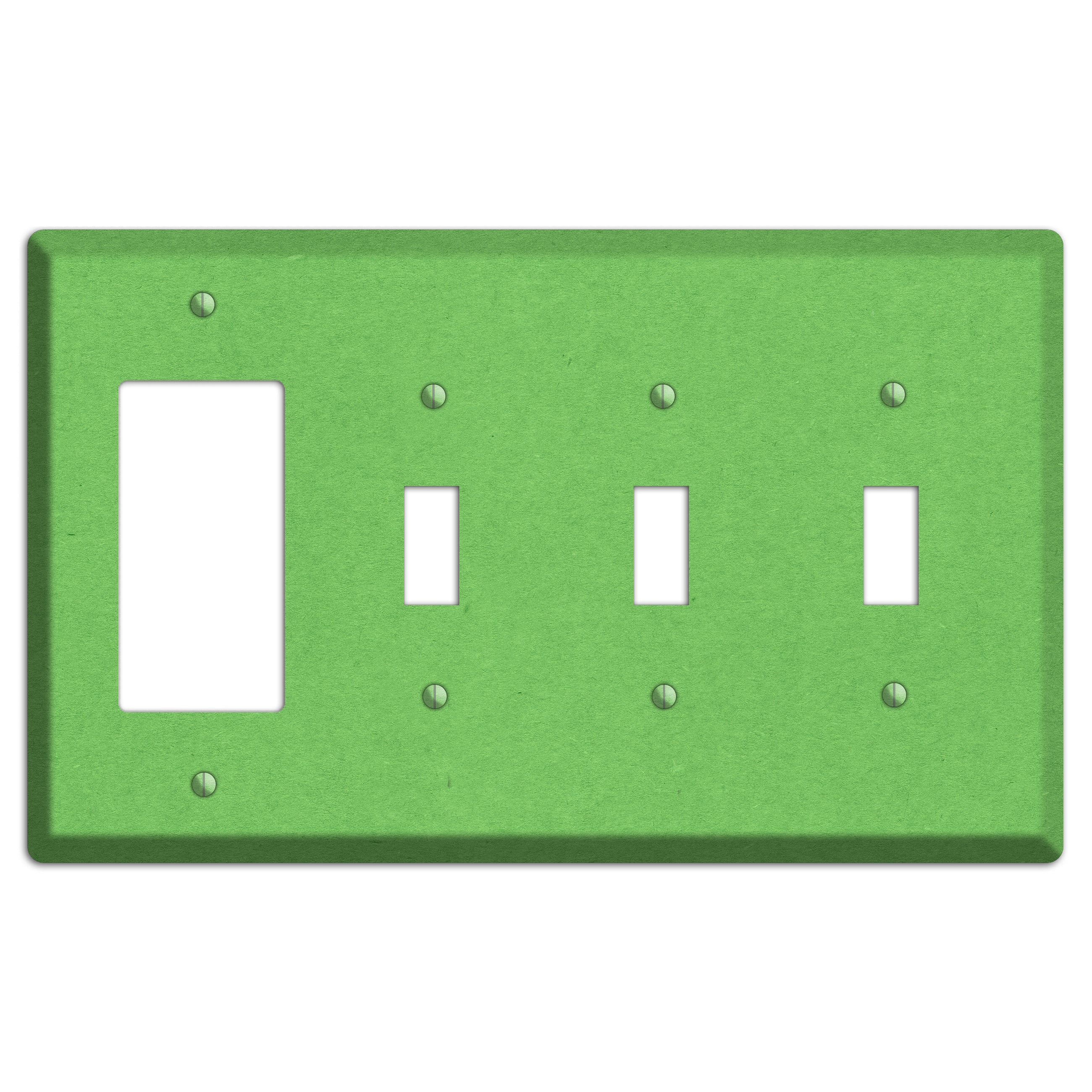 Mantis Kraft Rocker / 3 Toggle Wallplate