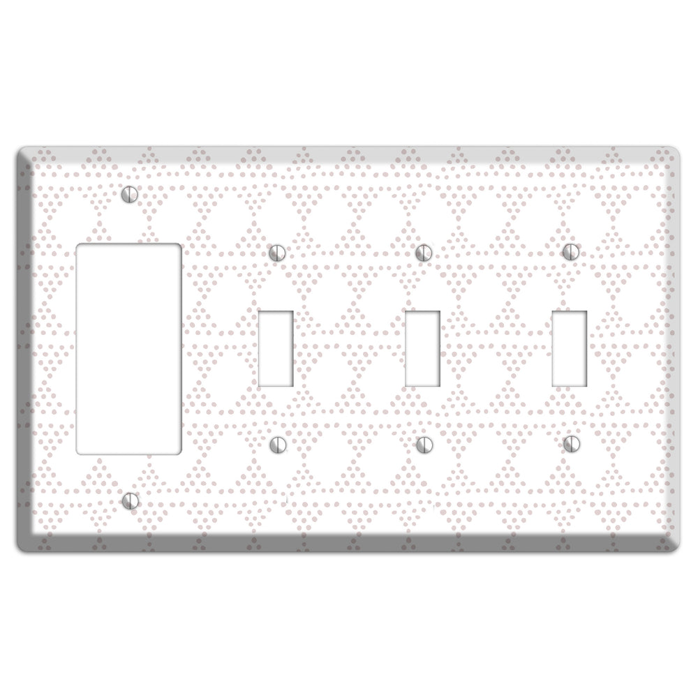 Abstract 15 Rocker / 3 Toggle Wallplate