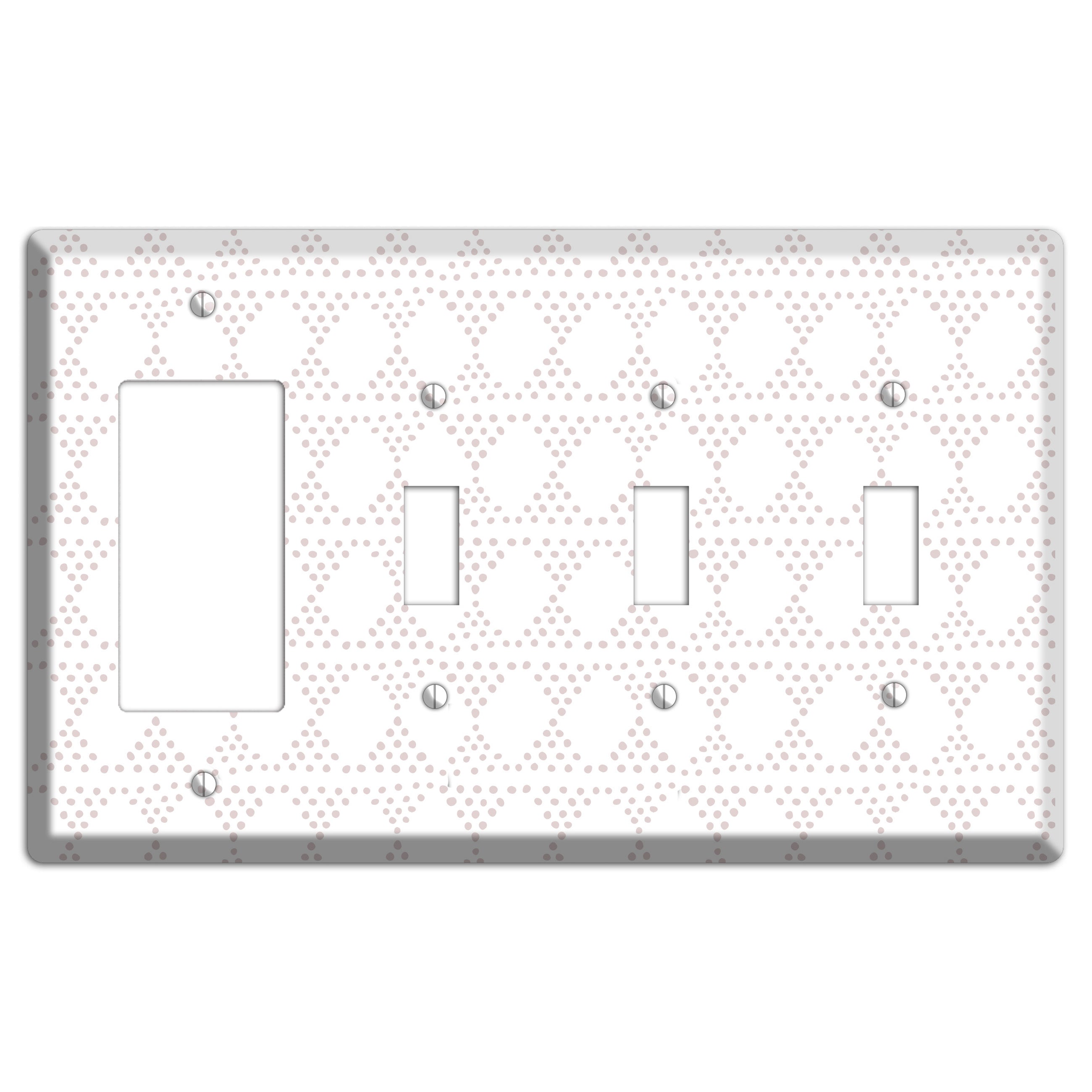 Abstract 15 Rocker / 3 Toggle Wallplate