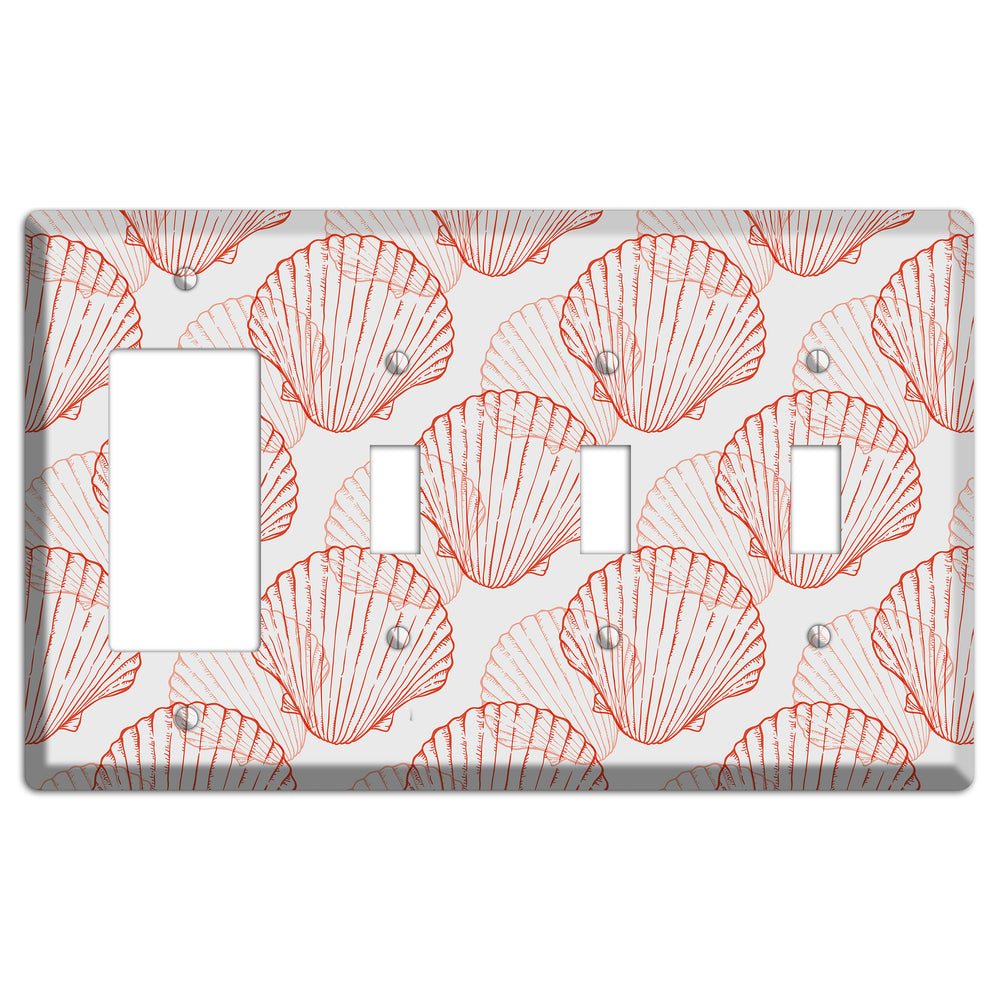 Shells 5 Rocker / 3 Toggle Wallplate