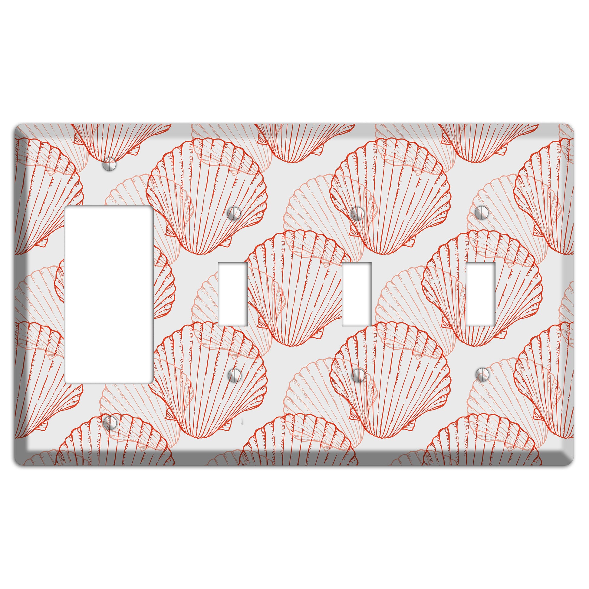 Shells 5 Rocker / 3 Toggle Wallplate