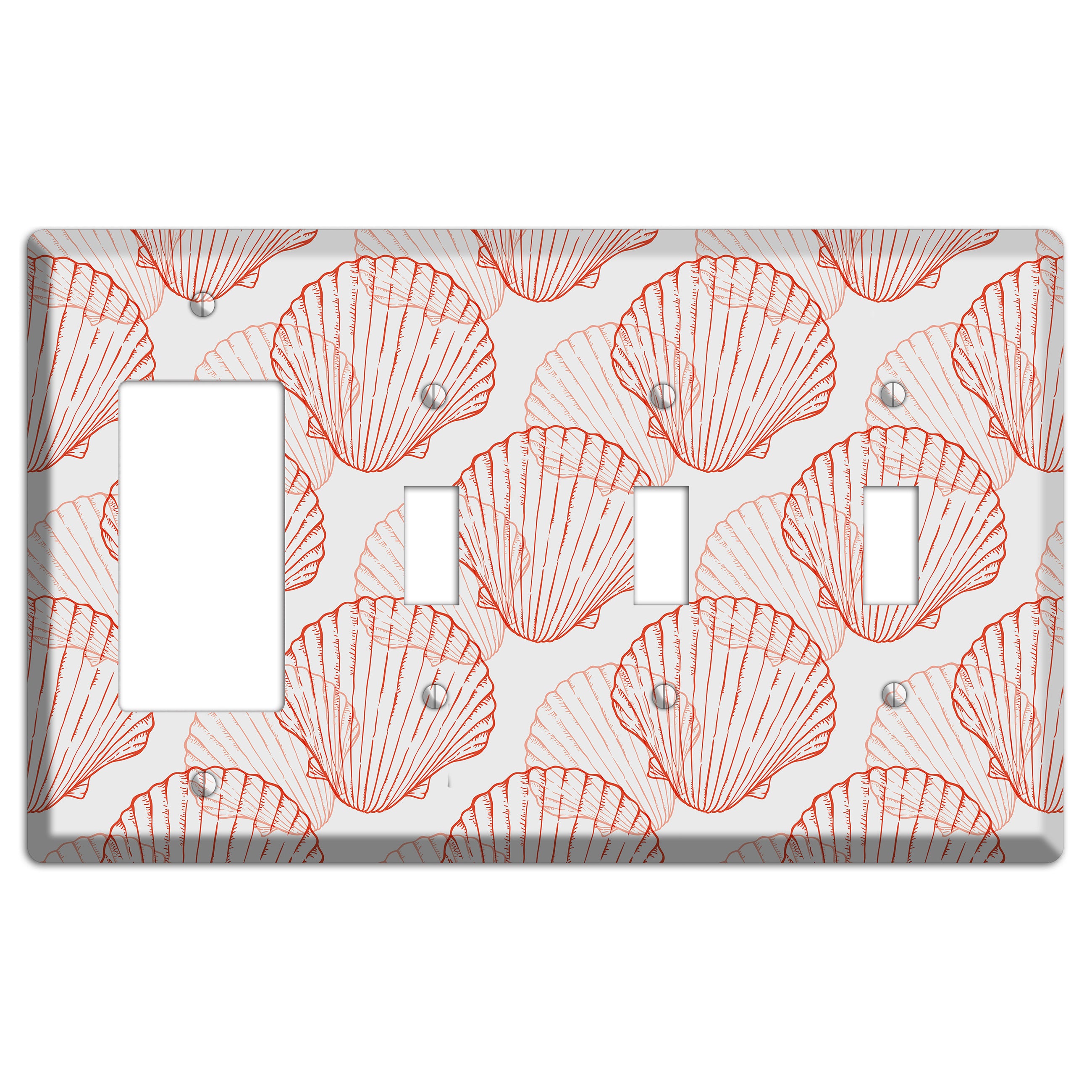 Shells 5 Rocker / 3 Toggle Wallplate