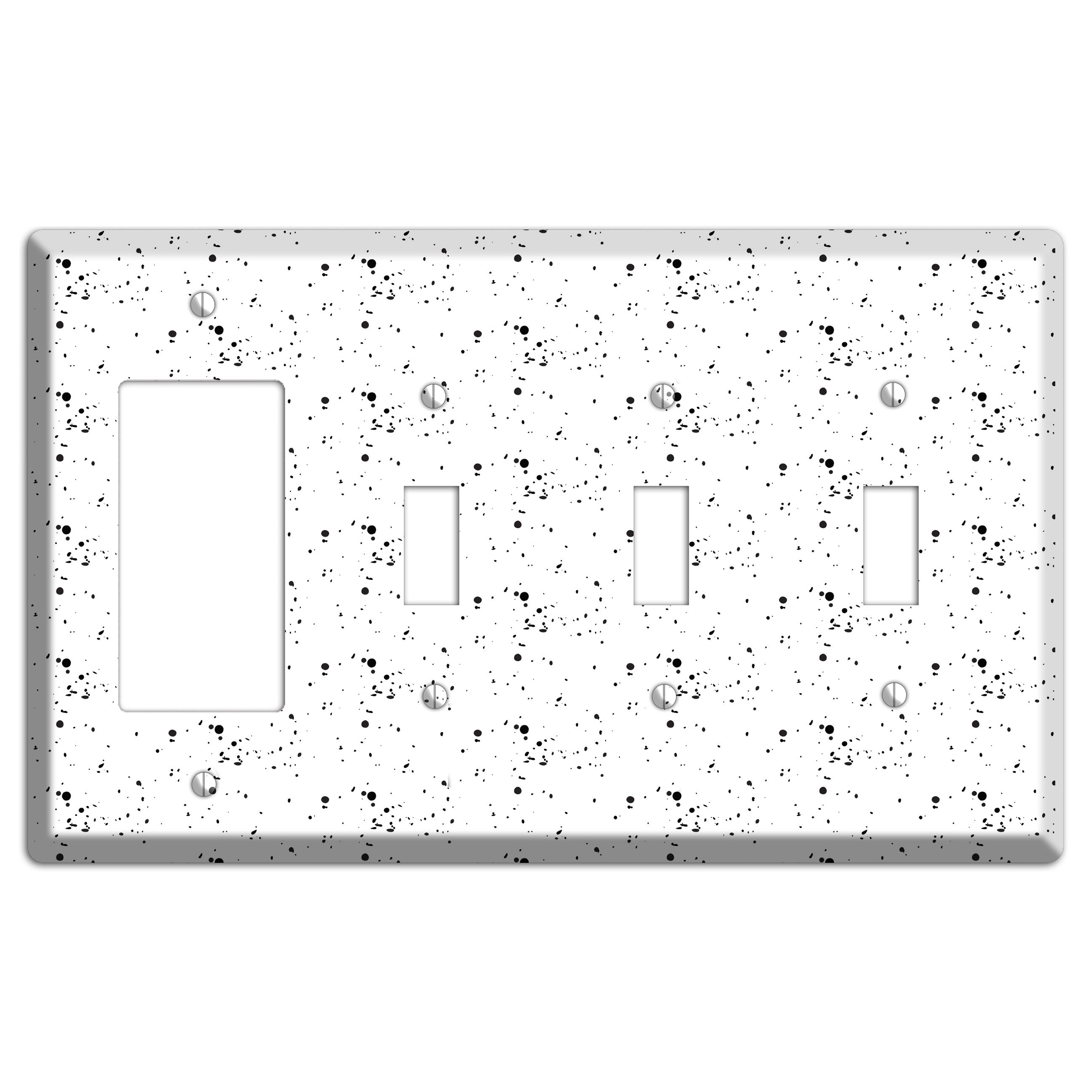 Ink Drops 8 Rocker / 3 Toggle Wallplate