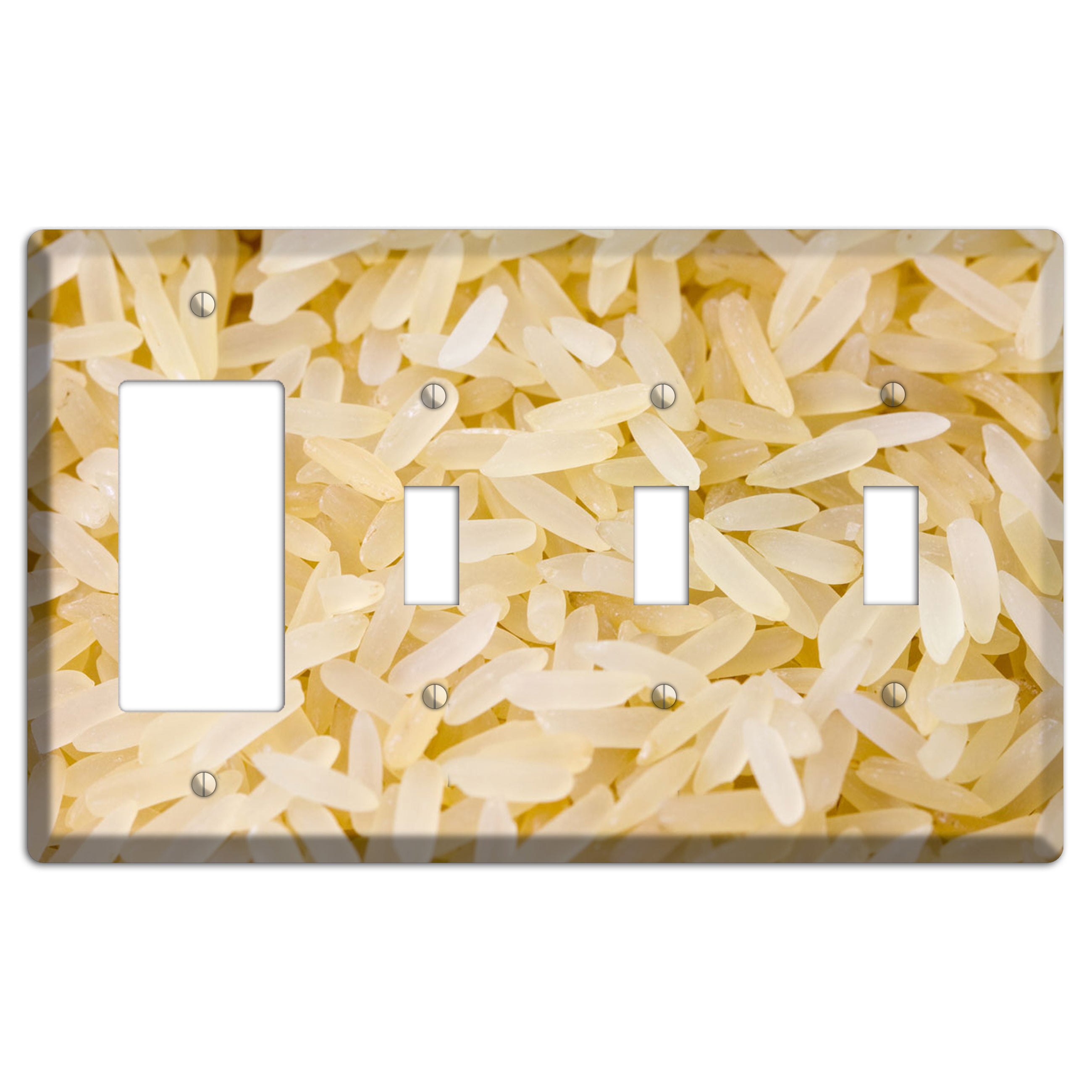 Rice Rocker / 3 Toggle Wallplate