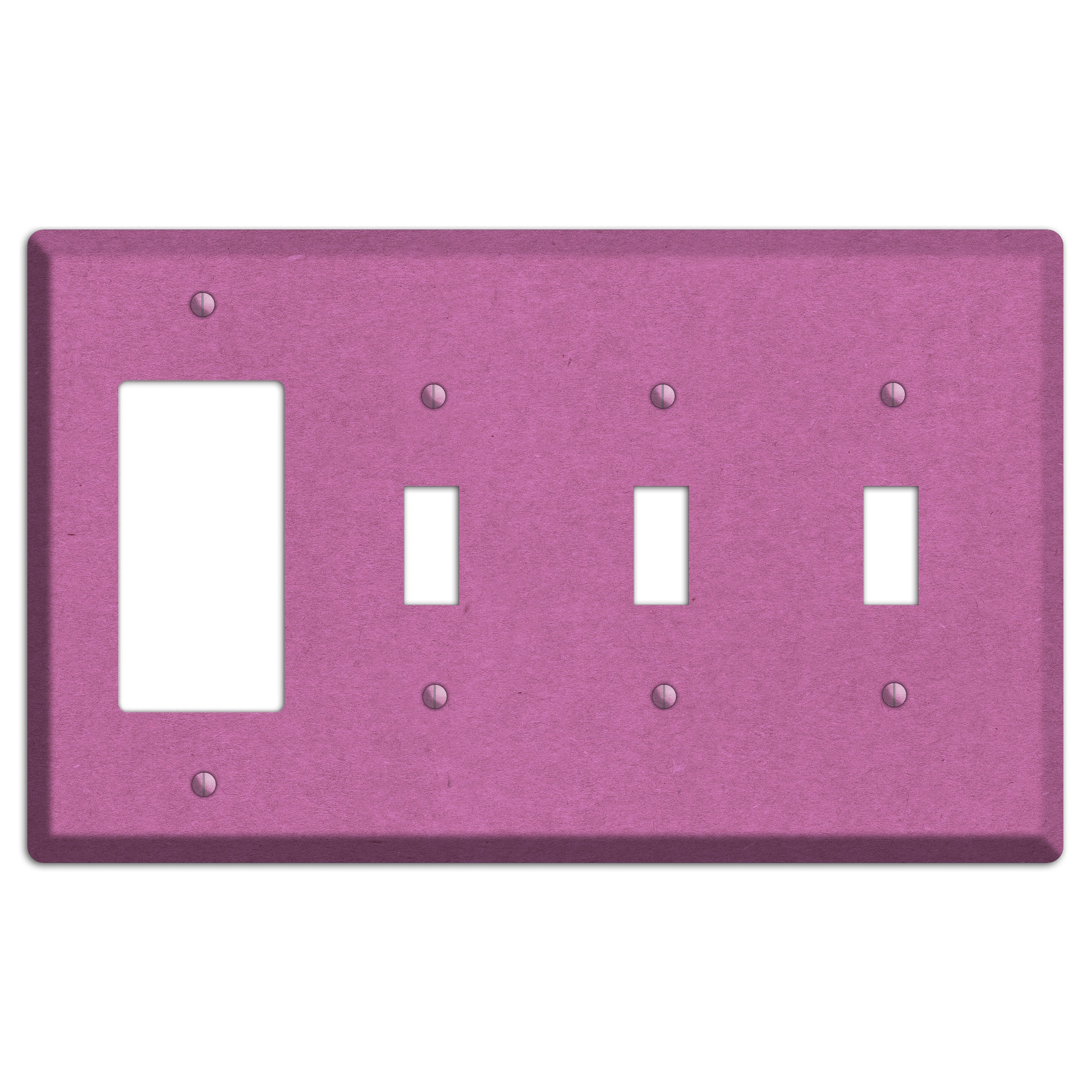 Tapestry Kraft Rocker / 3 Toggle Wallplate