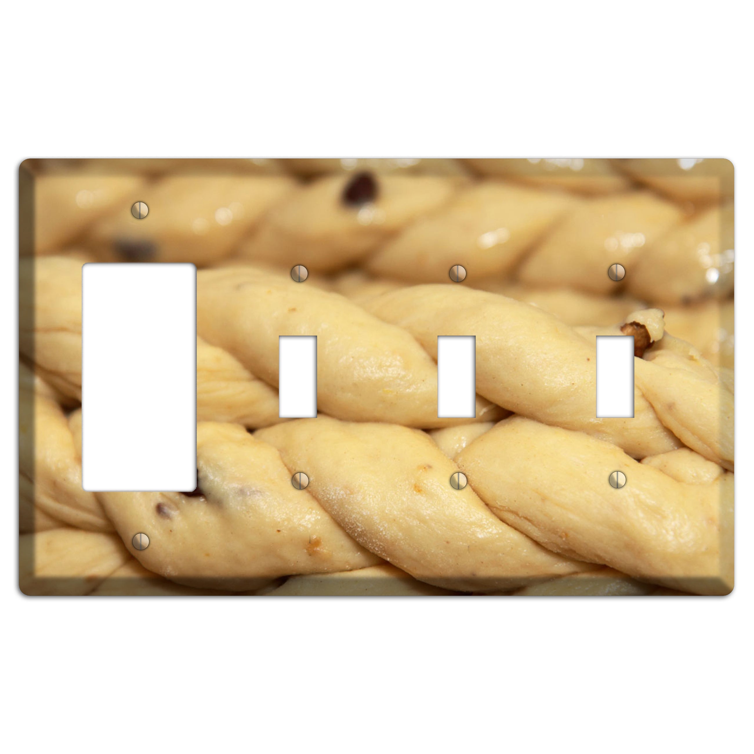 Dough Rocker / 3 Toggle Wallplate