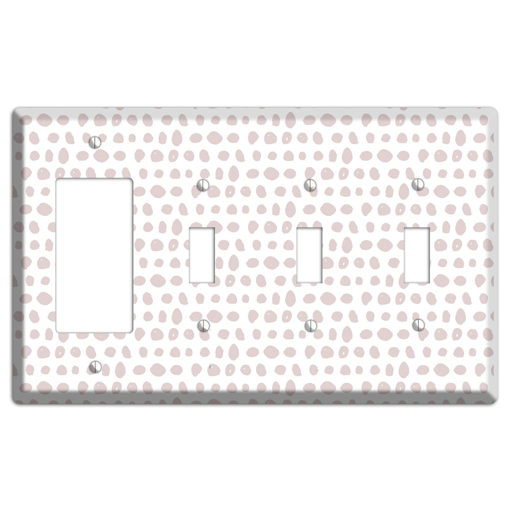 Abstract 5 Rocker / 3 Toggle Wallplate