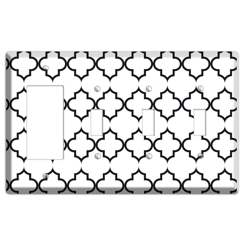 Moroccan 2 Rocker / 3 Toggle Wallplate
