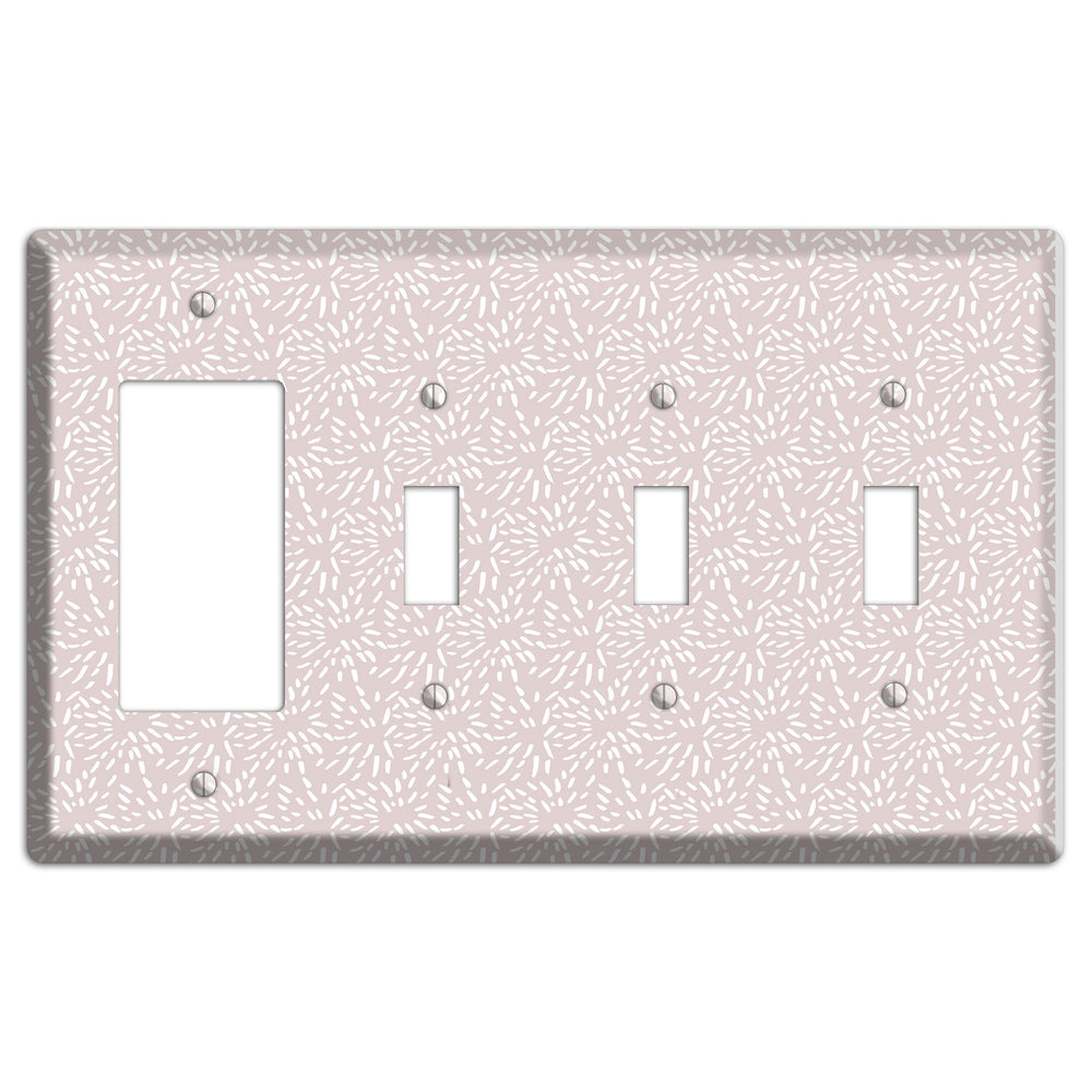 Abstract 8 Rocker / 3 Toggle Wallplate