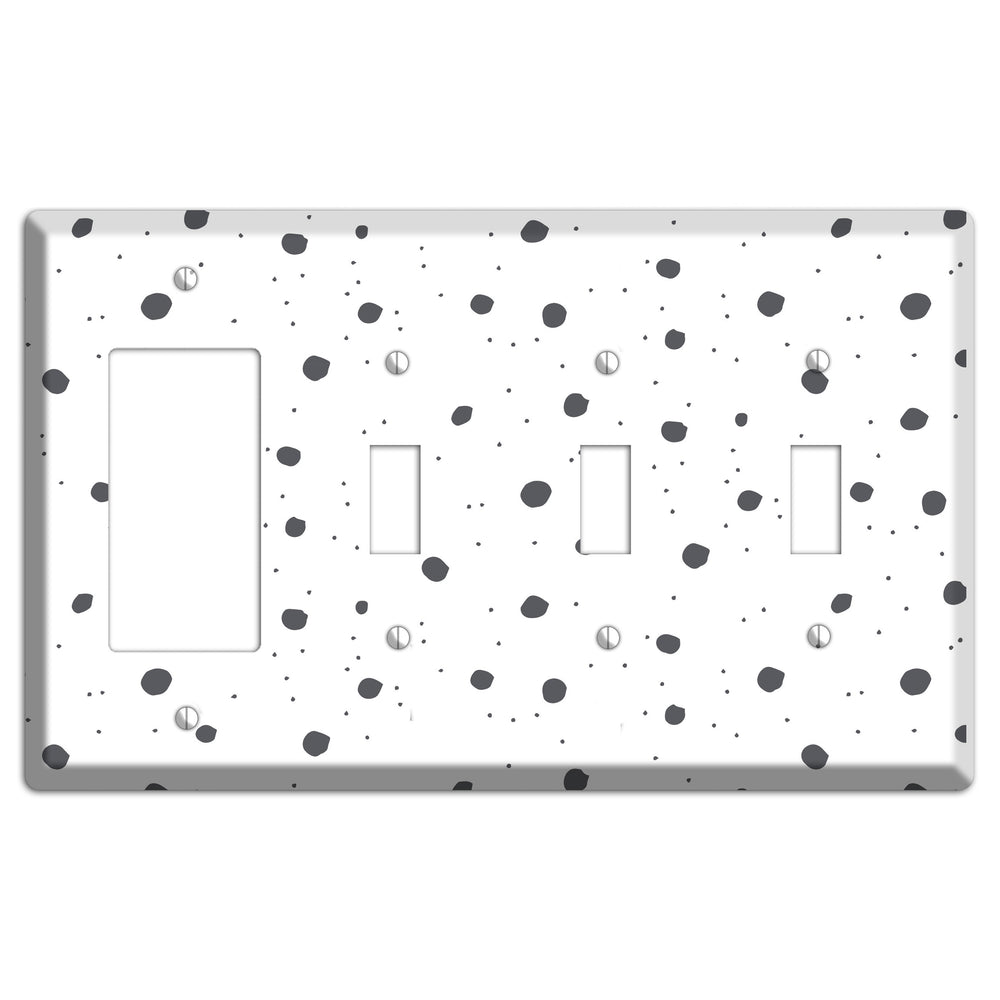 Abstract 28 Rocker / 3 Toggle Wallplate