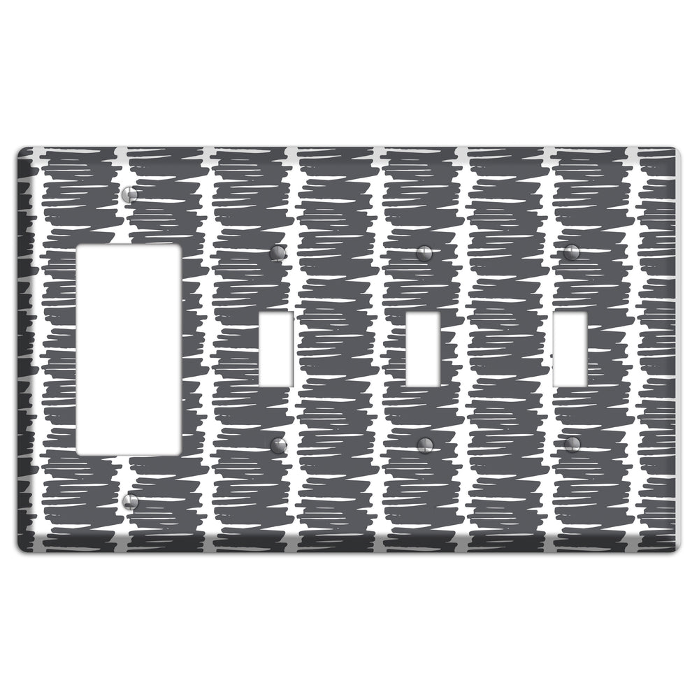 Abstract 20 Rocker / 3 Toggle Wallplate