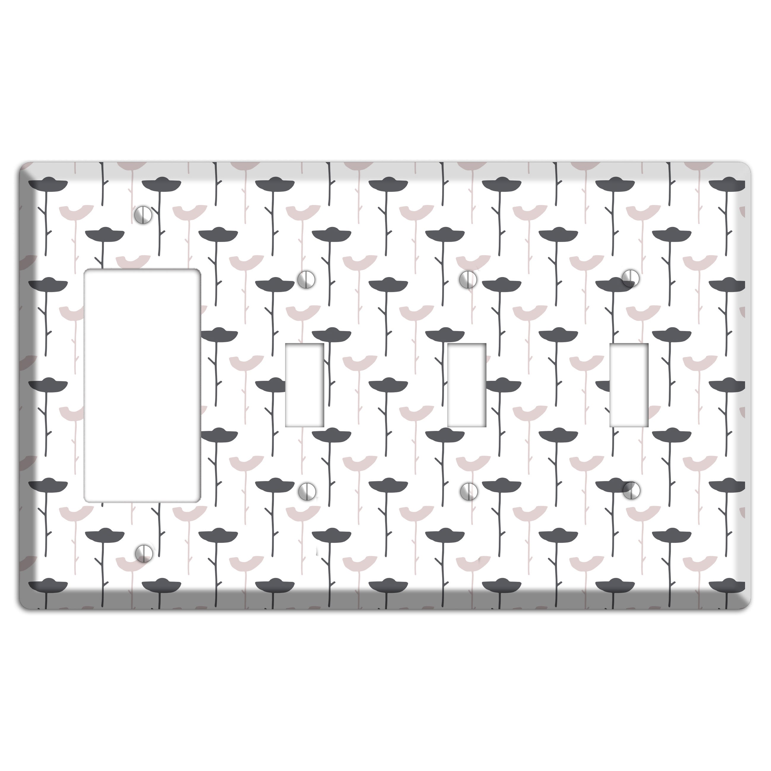 Abstract 6 Rocker / 3 Toggle Wallplate