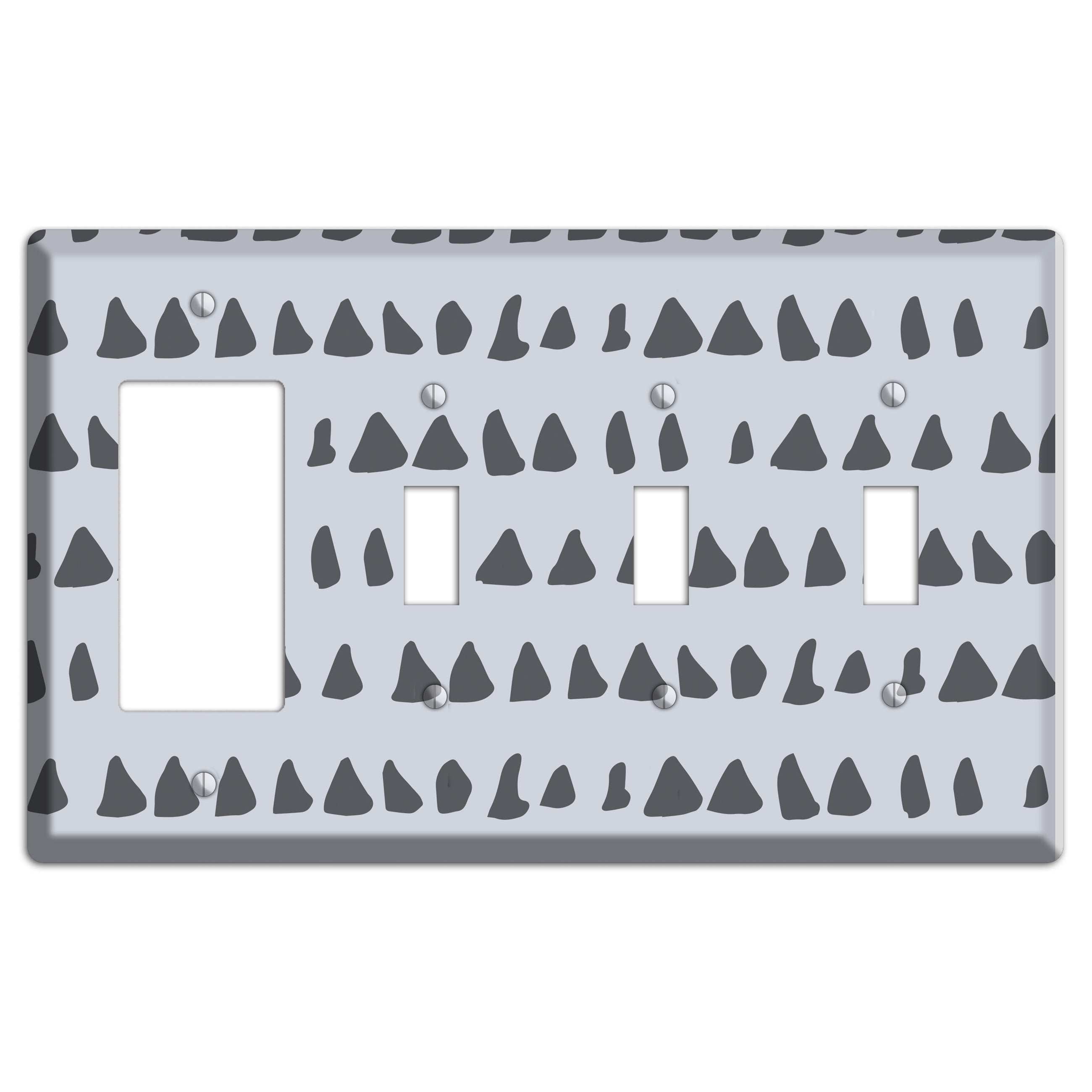 Abstract 26 Rocker / 3 Toggle Wallplate