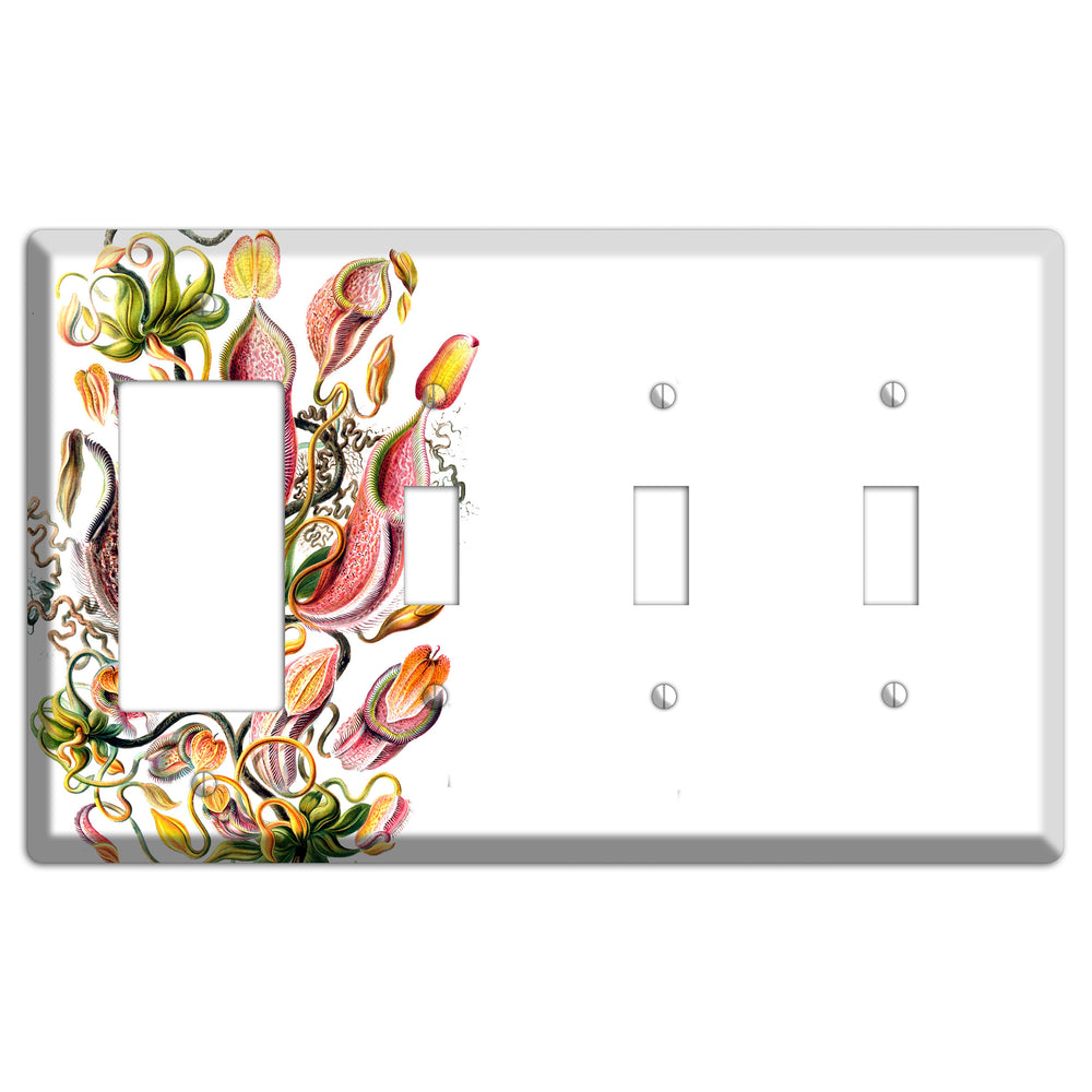 Haechel Rocker / 3 Toggle Wallplate