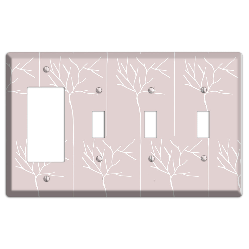 Abstract 25 Rocker / 3 Toggle Wallplate
