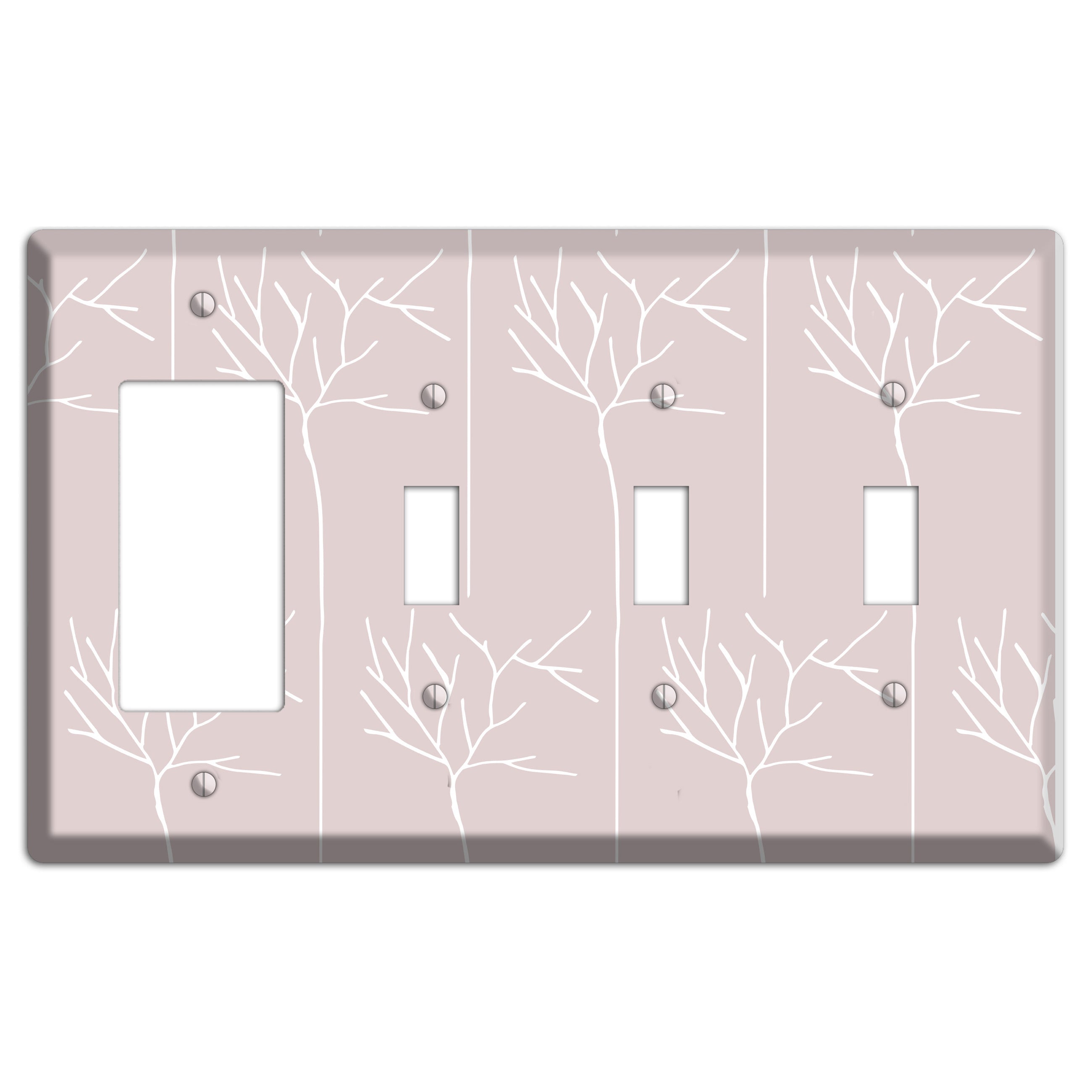 Abstract 25 Rocker / 3 Toggle Wallplate