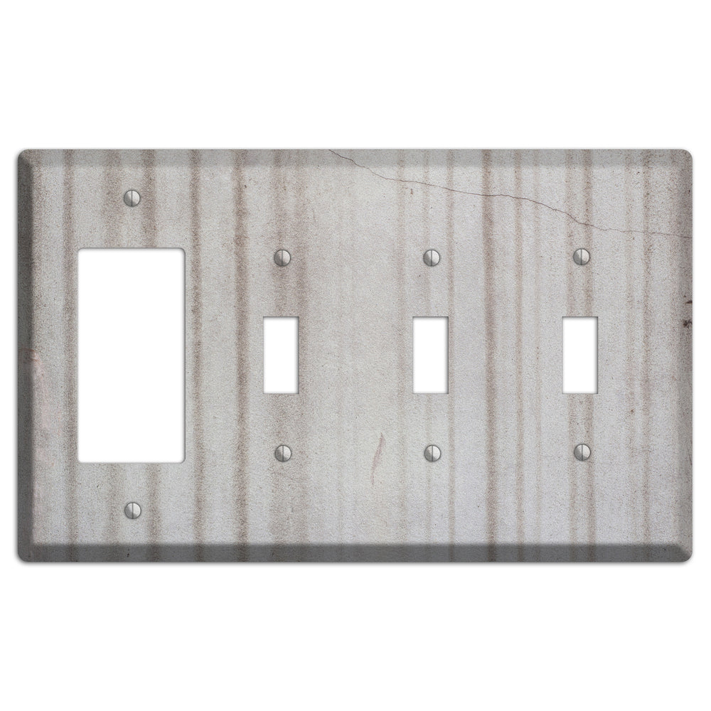 Old Concrete 2 Rocker / 3 Toggle Wallplate
