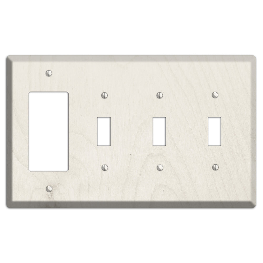 Dawn pink Antique Rocker / 3 Toggle Wallplate