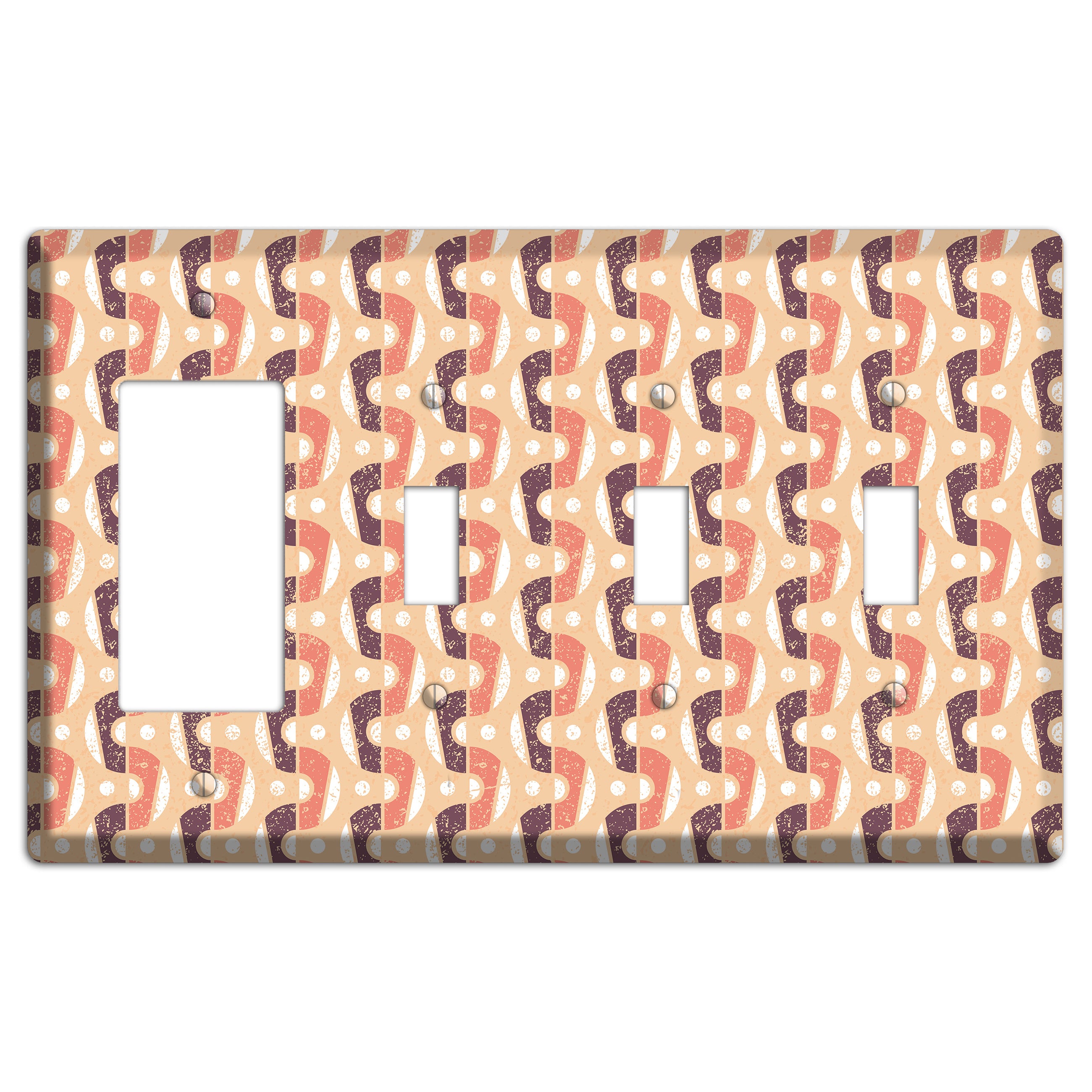 Soda Pop Rocker / 3 Toggle Wallplate