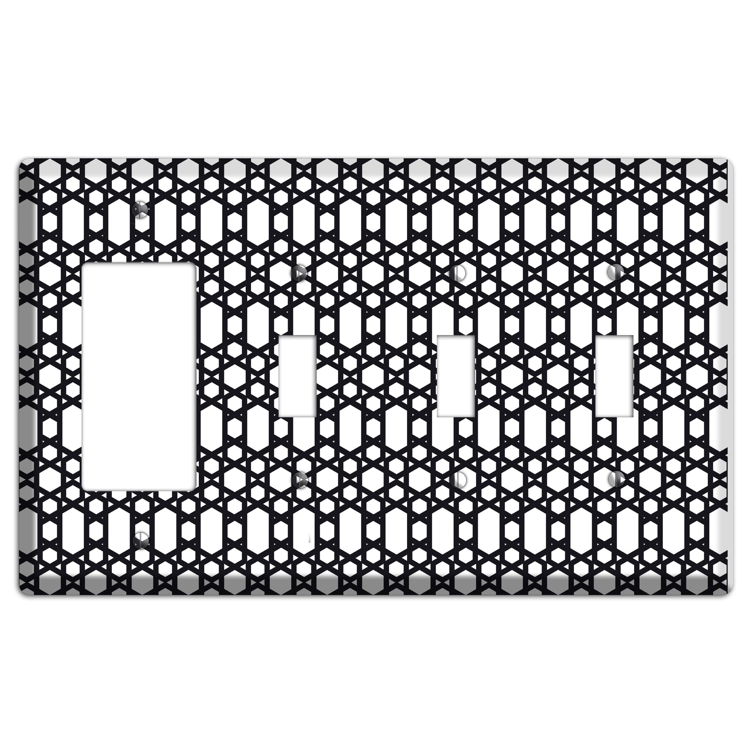 Moroccan 9 Rocker / 3 Toggle Wallplate