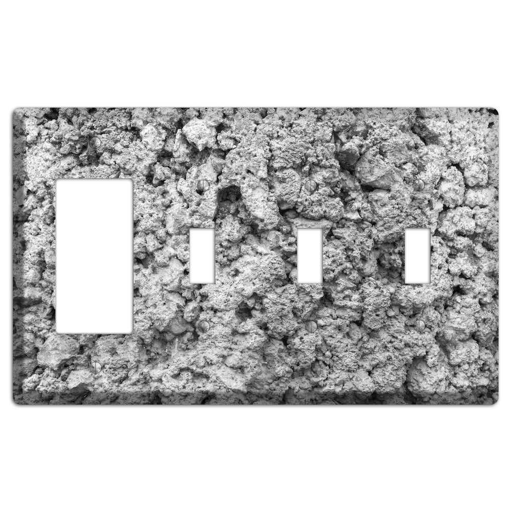 Plaster 9 Rocker / 3 Toggle Wallplate