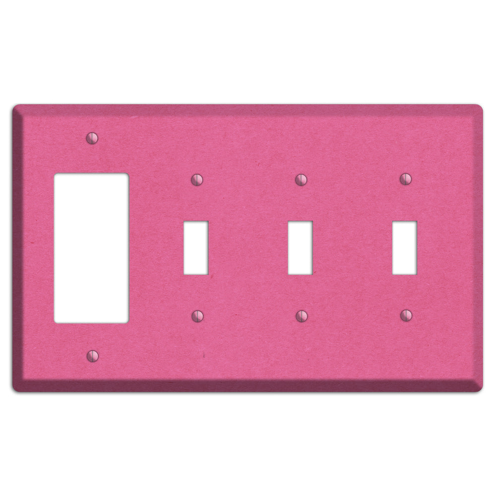 Cabaret Kraft Rocker / 3 Toggle Wallplate
