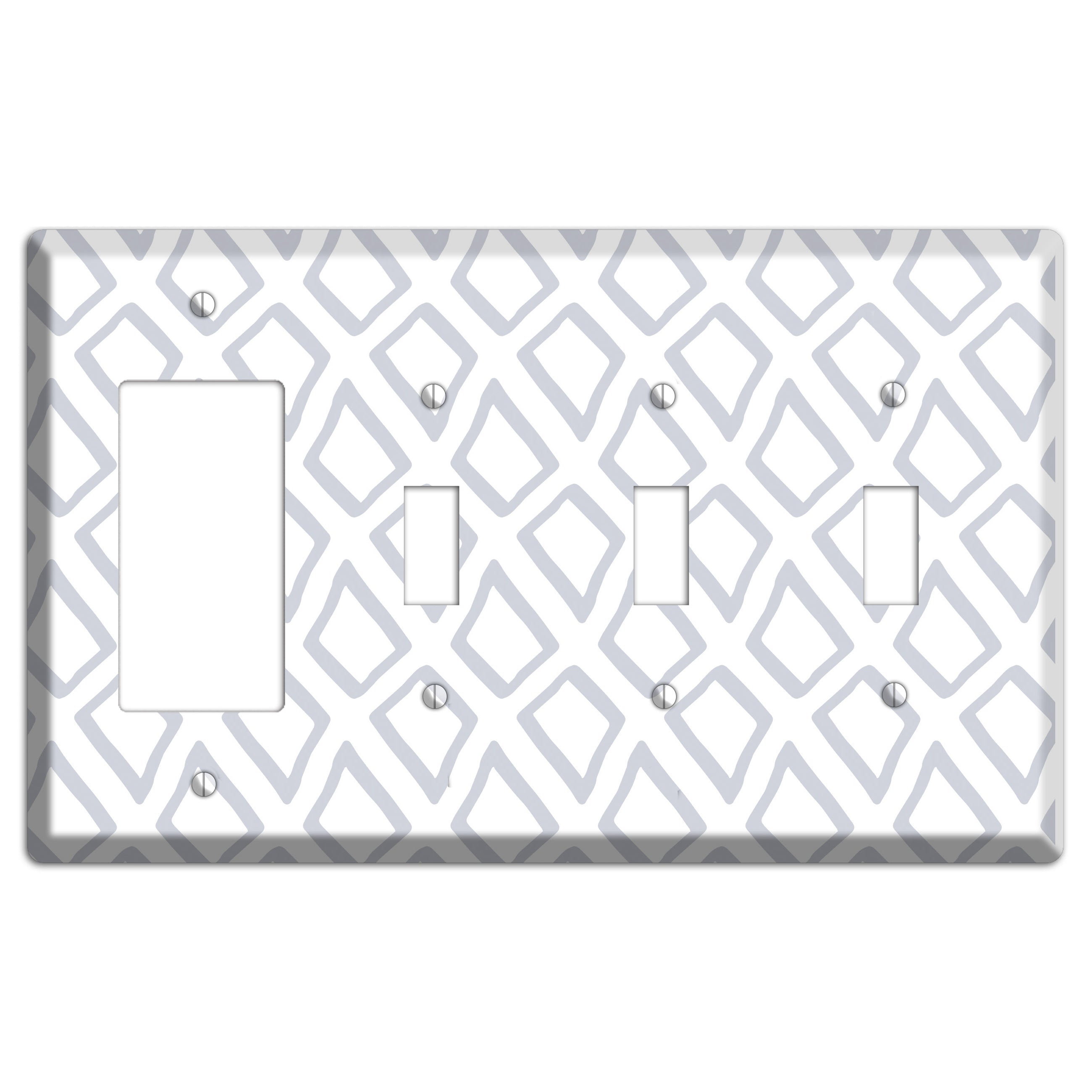 Abstract 29 Rocker / 3 Toggle Wallplate