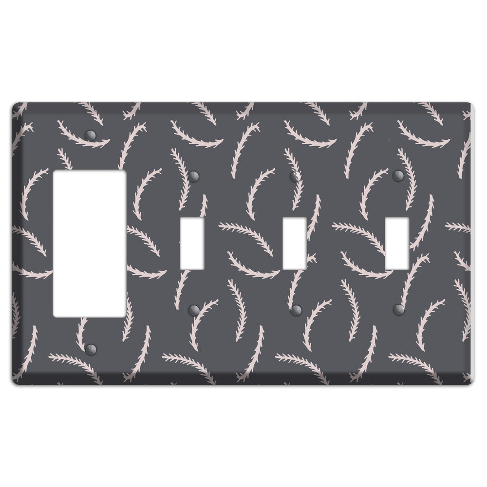 Abstract 23 Rocker / 3 Toggle Wallplate