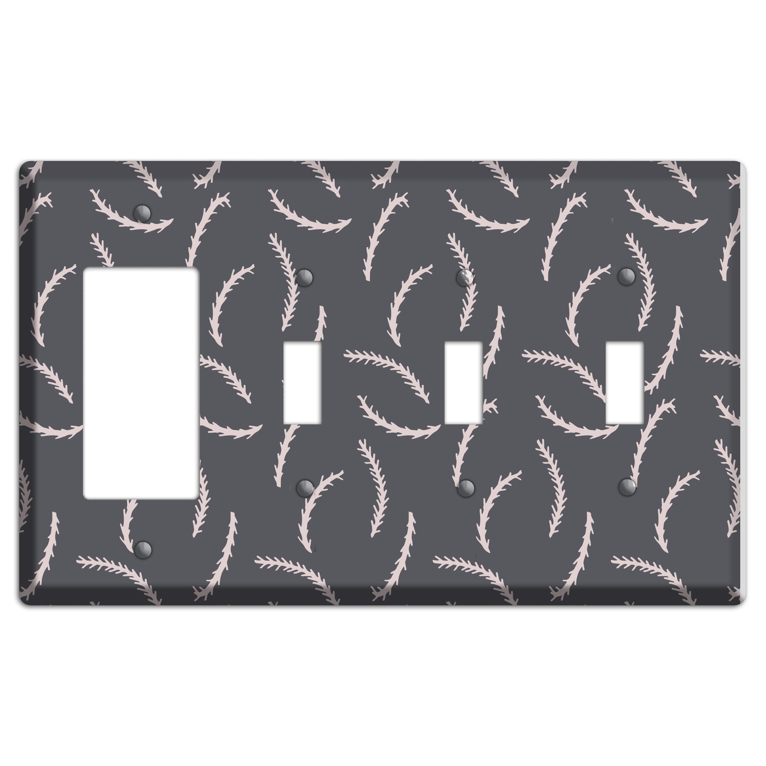 Abstract 23 Rocker / 3 Toggle Wallplate