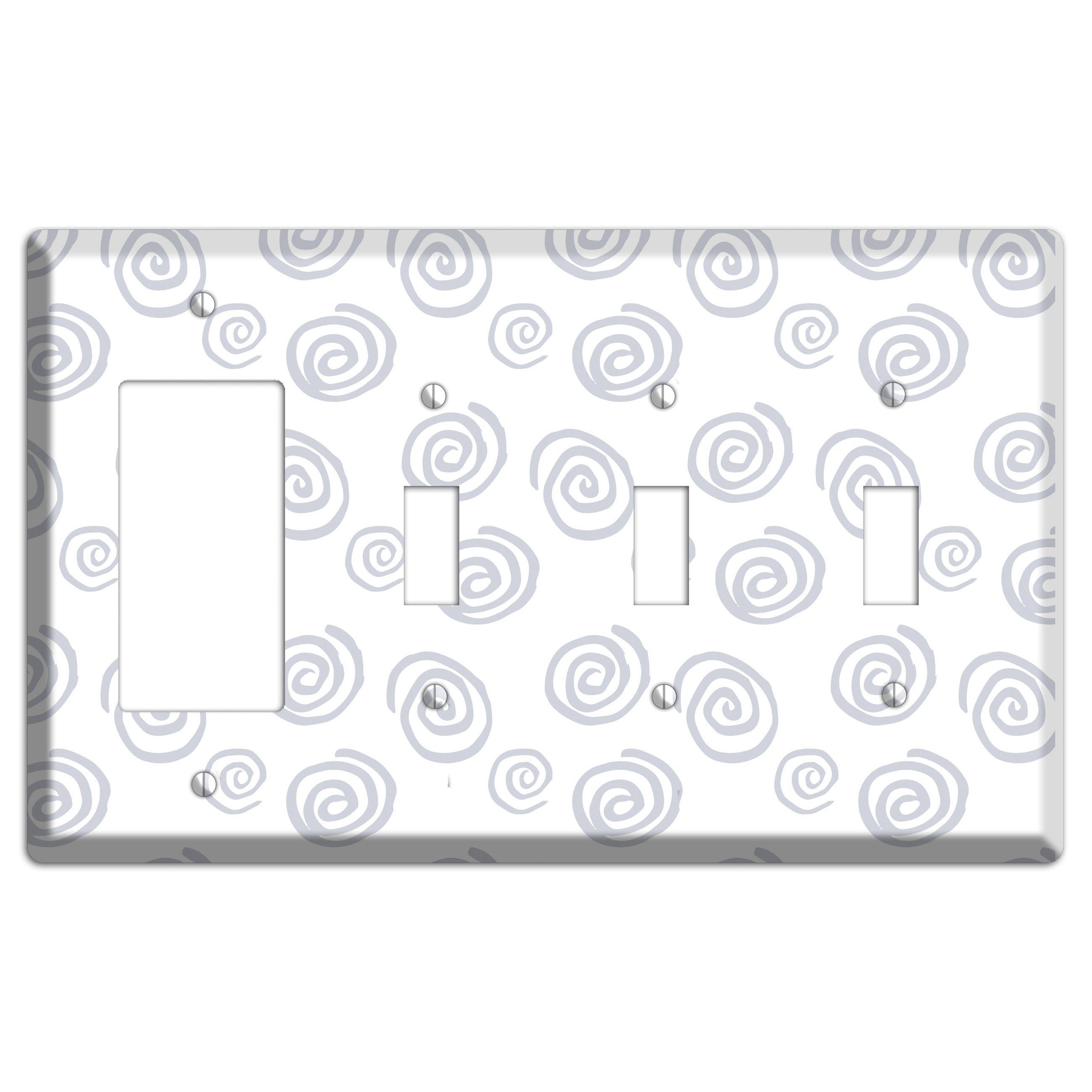 Abstract 11 Rocker / 3 Toggle Wallplate