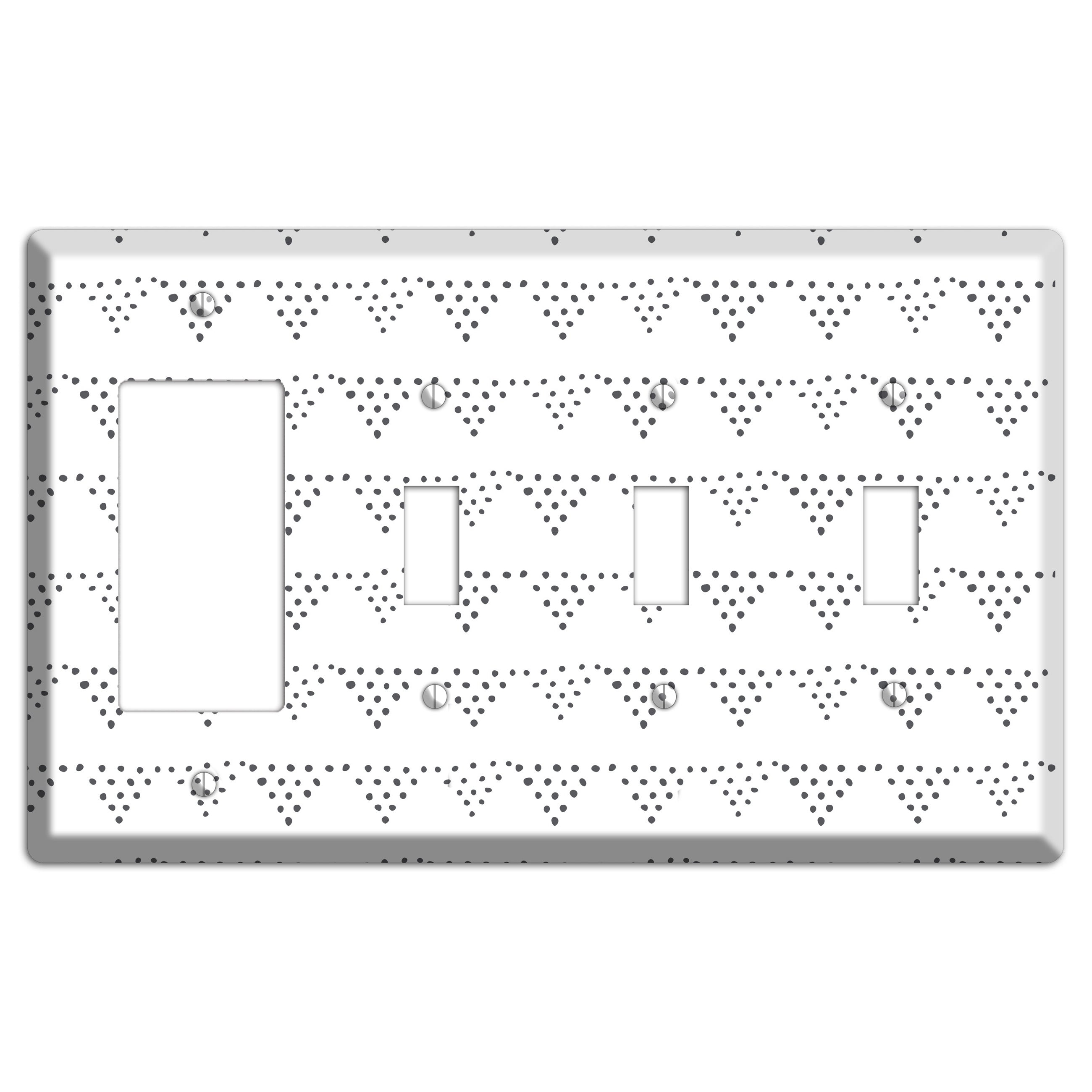 Abstract 16 Rocker / 3 Toggle Wallplate